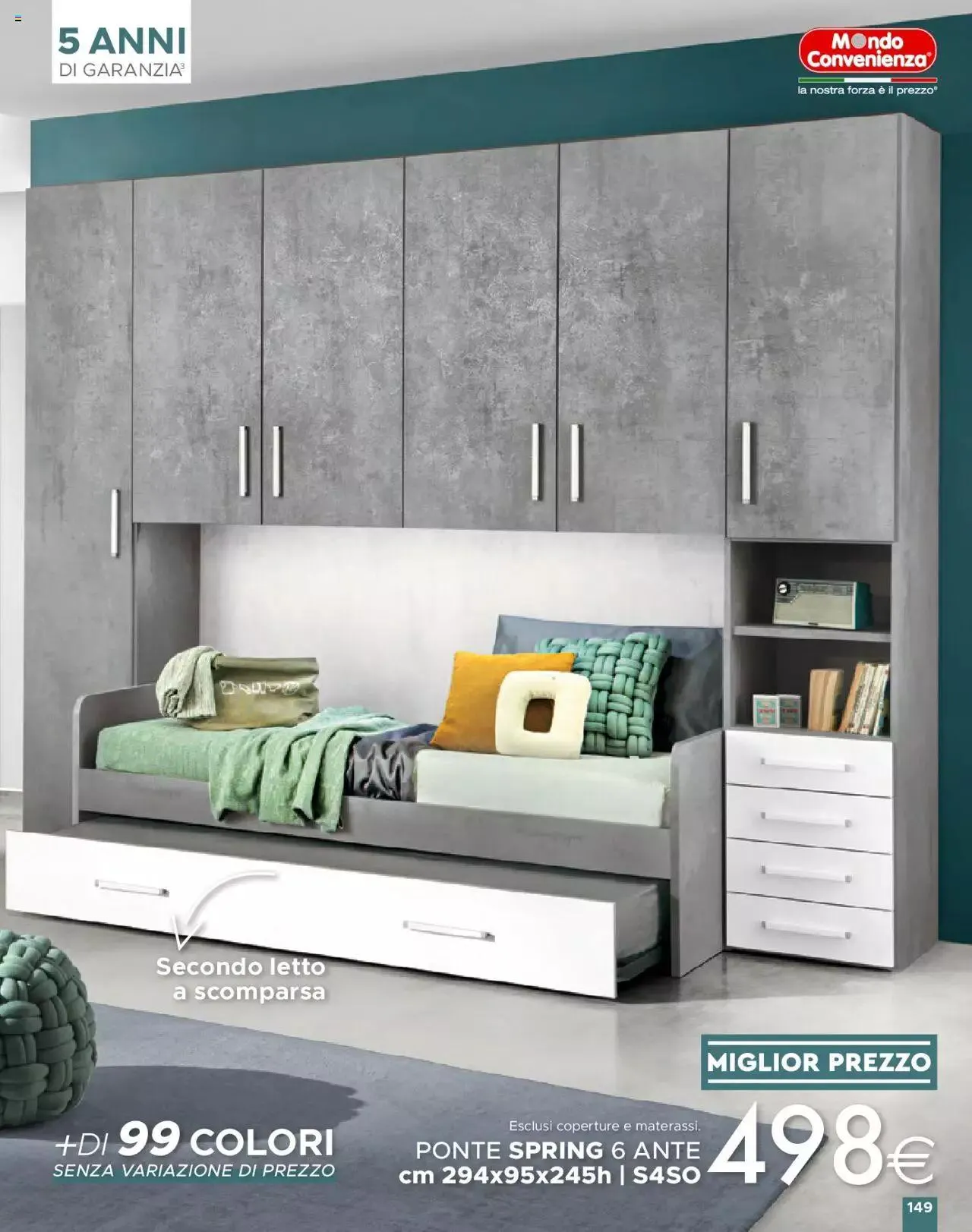 Volantino Mondo Convenienza da 1 ottobre a 31 dicembre di 2023 - Pagina del volantino 151