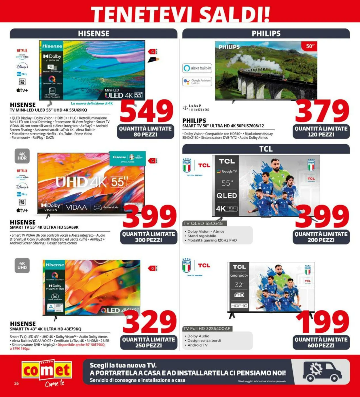 Comet Volantino attuale da 4 gennaio a 17 gennaio di 2024 - Pagina del volantino 26