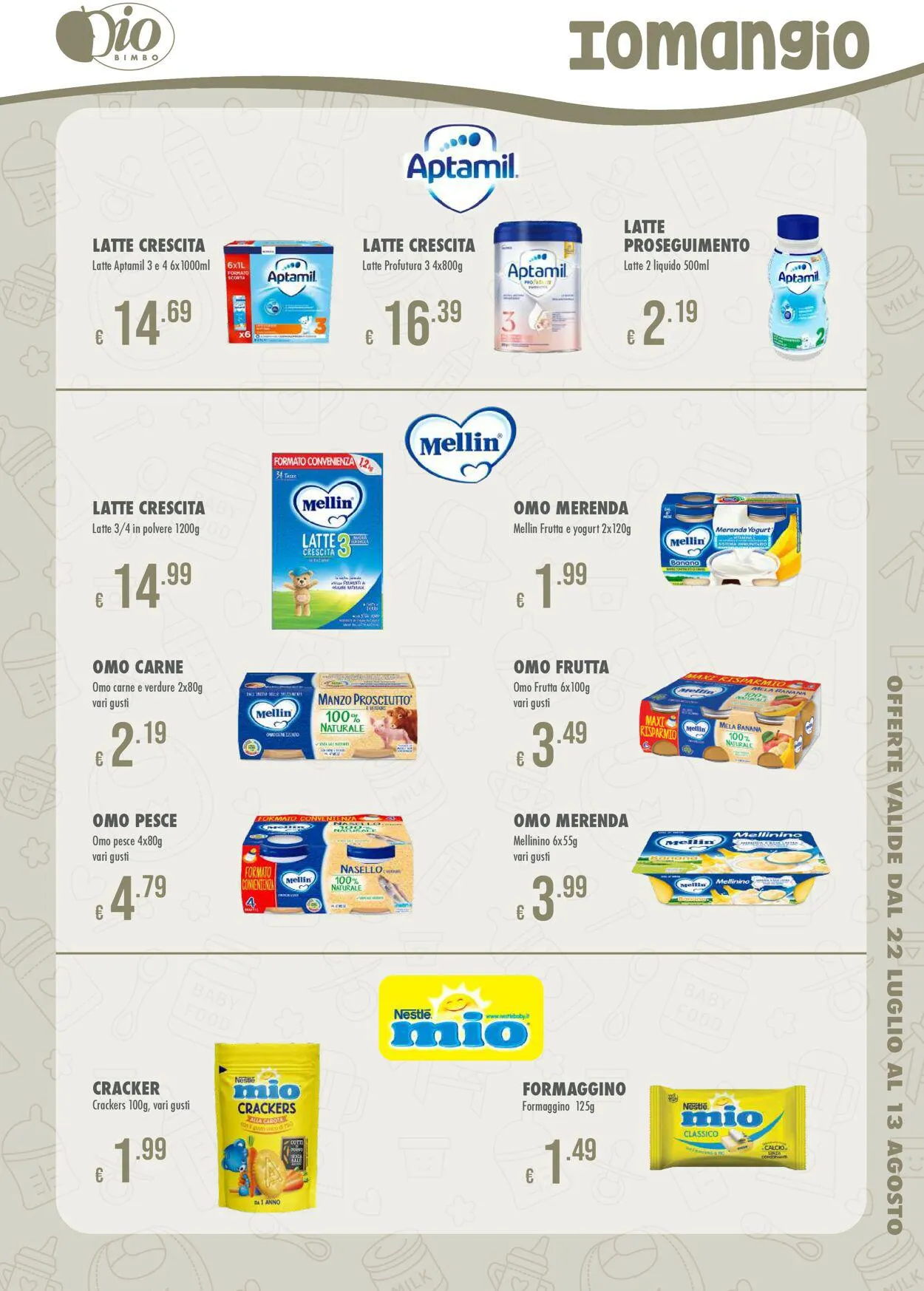 Io Bimbo Volantino attuale da 21 luglio a 28 luglio di 2023 - Pagina del volantino 12