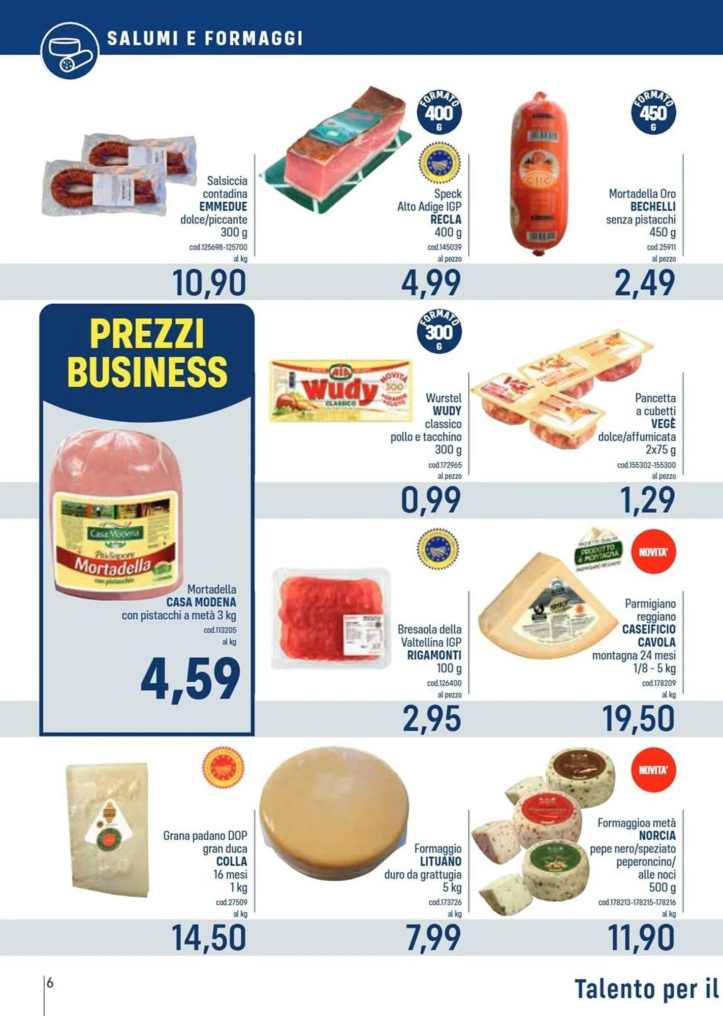 Volantino Talento Professional Store da 27 ottobre a 9 novembre di 2025 - Pagina del volantino 6