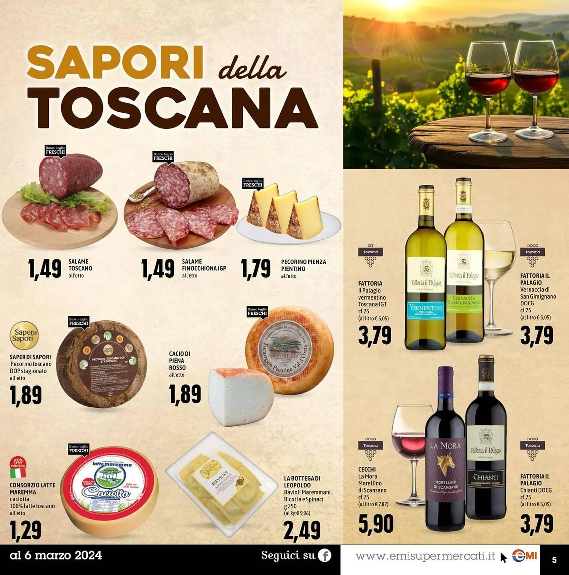 Volantino Emi Supermercati da 22 febbraio a 6 marzo di 2024 - Pagina del volantino 5