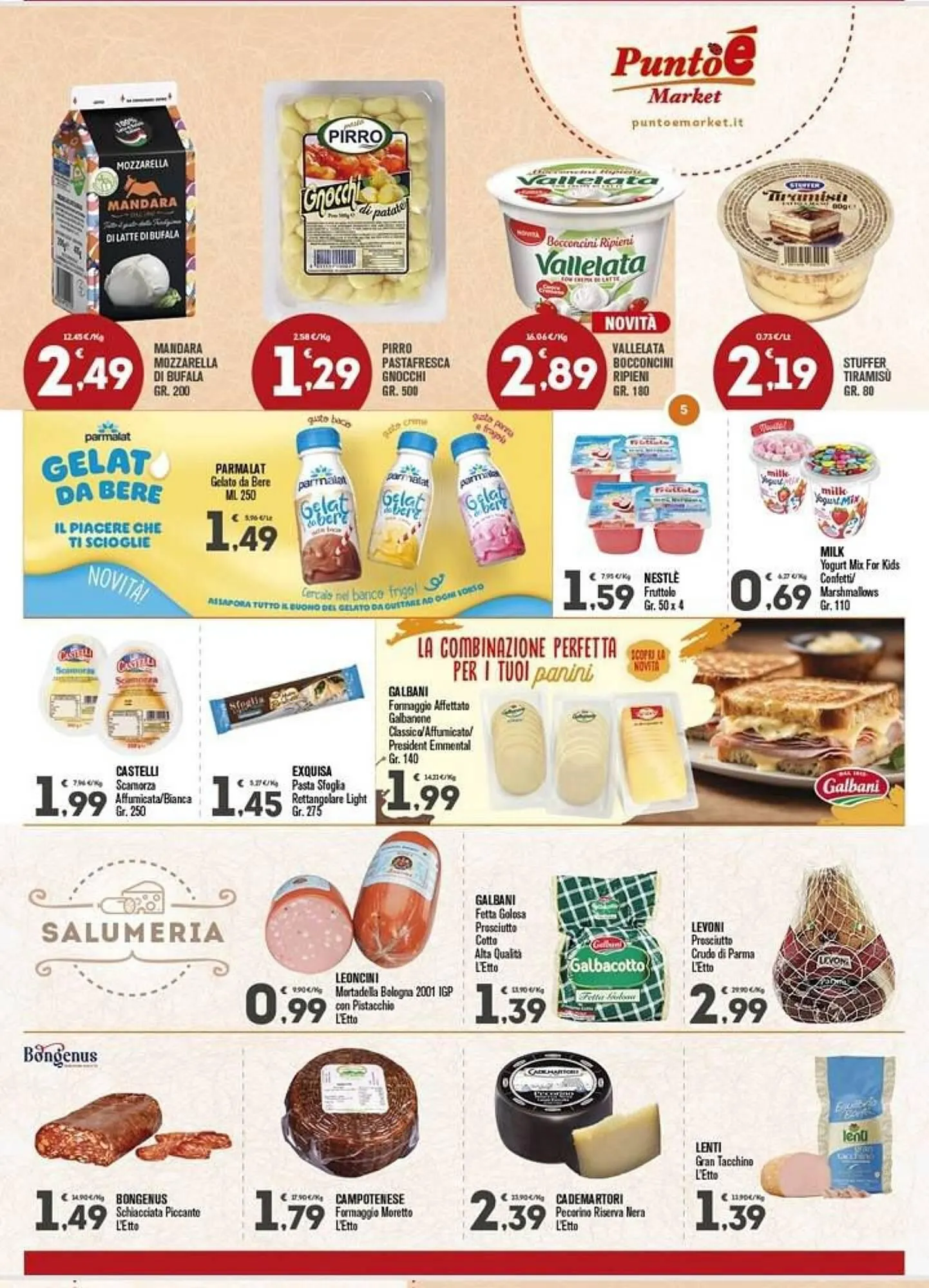 Volantino Punto é market da 26 maggio a 8 giugno di 2025 - Pagina del volantino 5