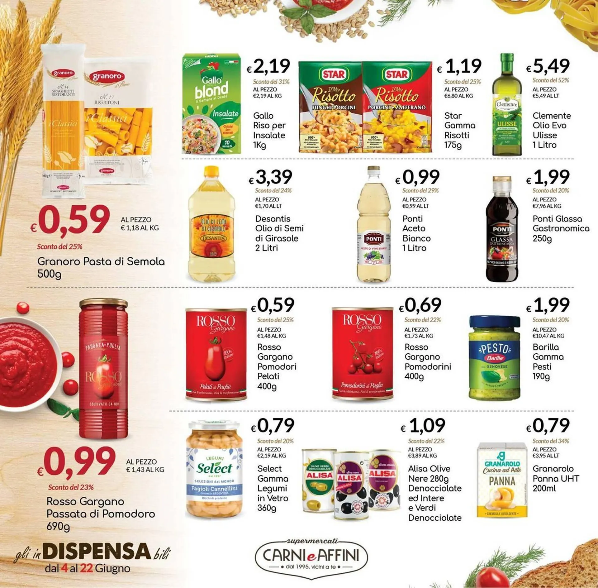 Volantino Carni e Affini Supermercati da 4 giugno a 22 giugno di 2025 - Pagina del volantino 6