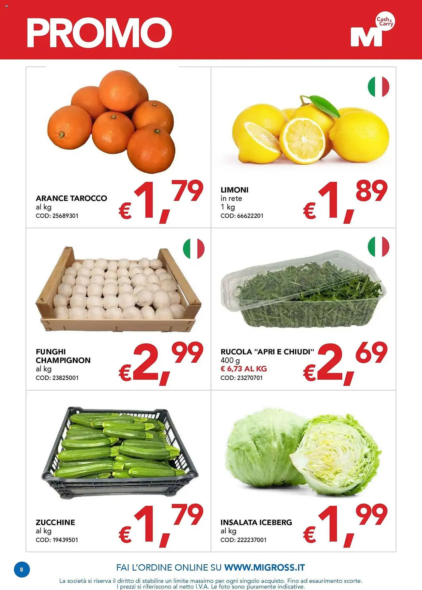 Volantino Migross Supermercati e Market da 12 marzo a 25 marzo di 2026 - Pagina del volantino 8