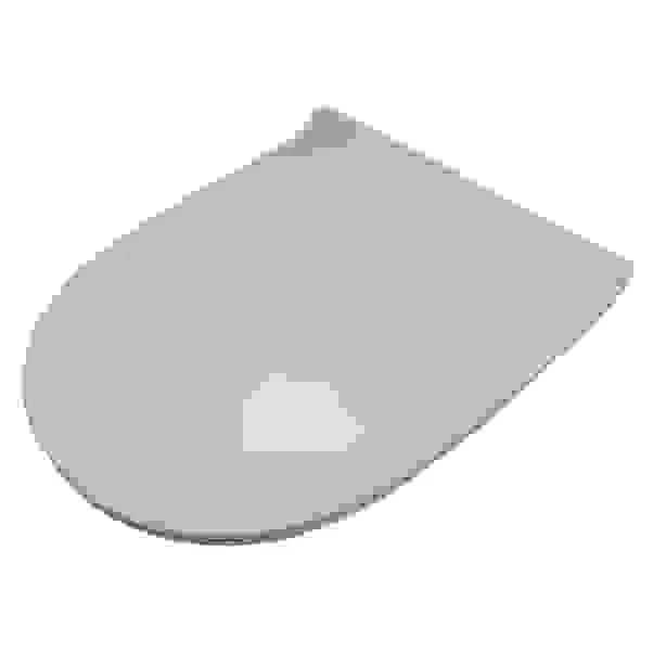 Copriwater serie c in termoindurente bianco con cerniere in inox soft close