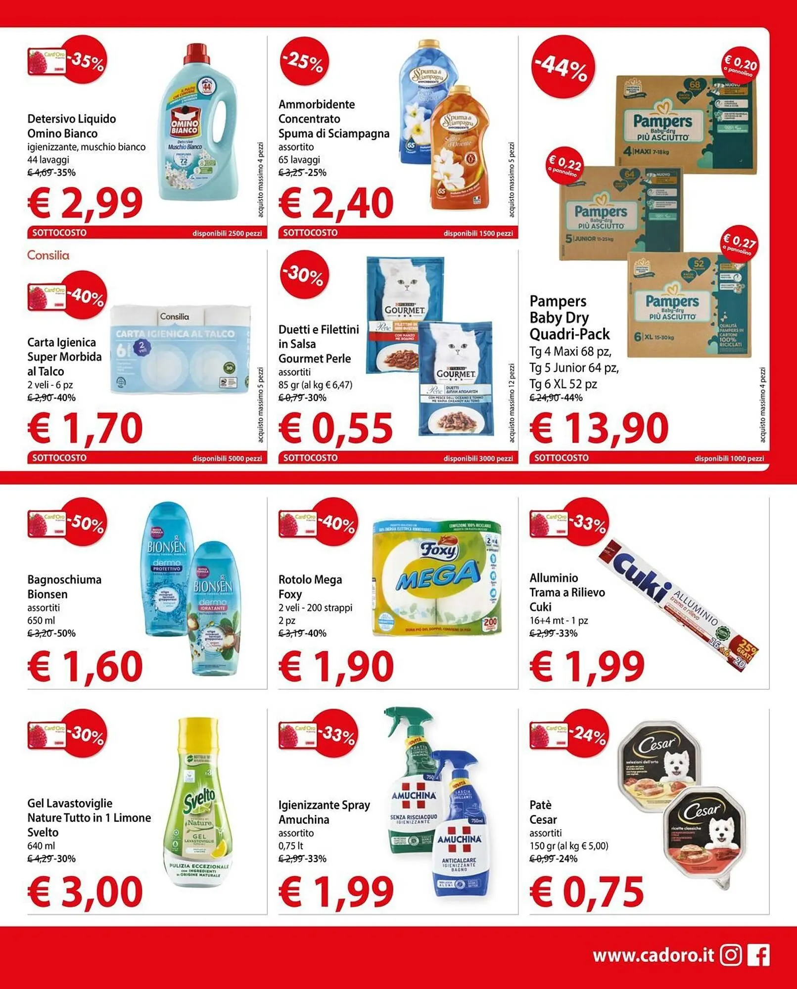 Volantino Cadoro da 1 dicembre a 10 dicembre di 2025 - Pagina del volantino 5