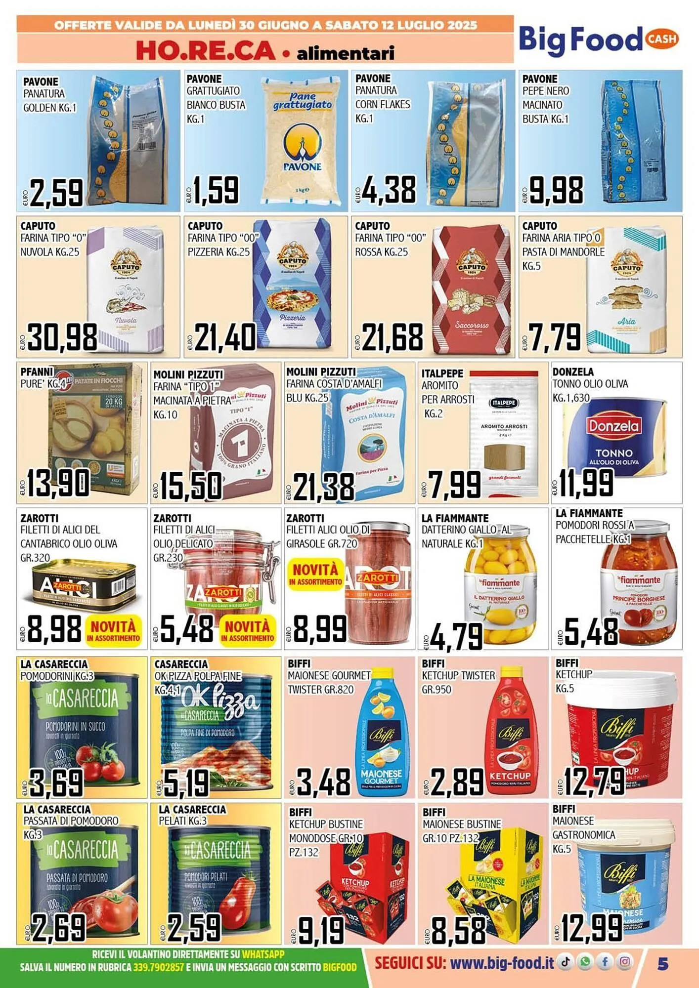 Volantino Big Food da 30 giugno a 12 luglio di 2025 - Pagina del volantino 5