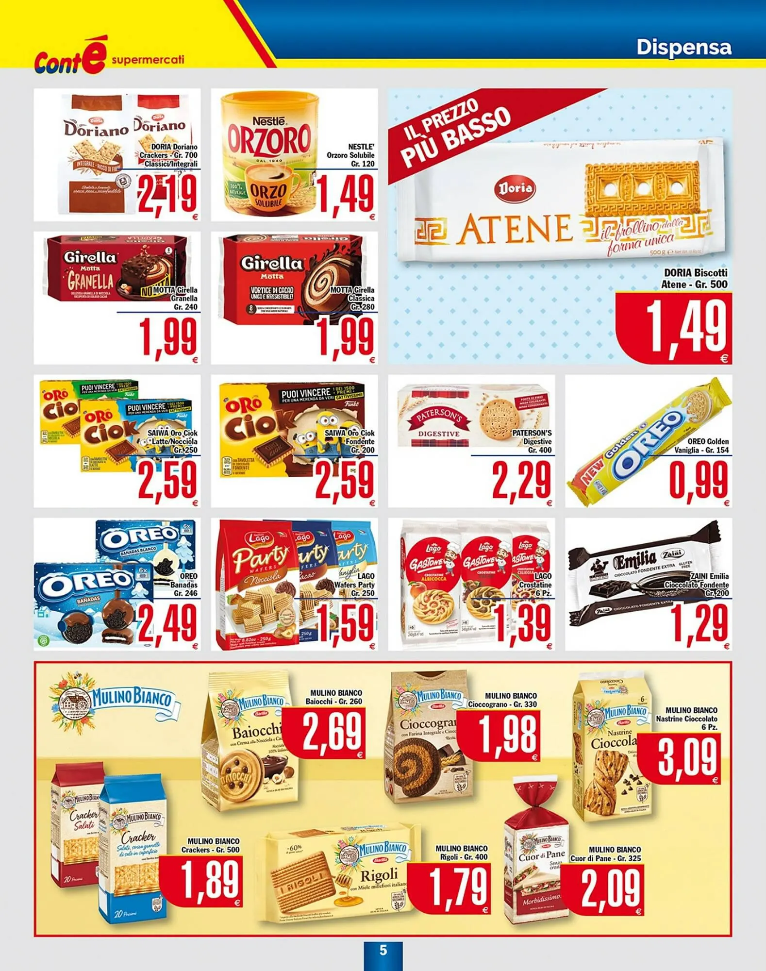Volantino Conte Supermercati da 8 gennaio a 17 gennaio di 2024 - Pagina del volantino 5