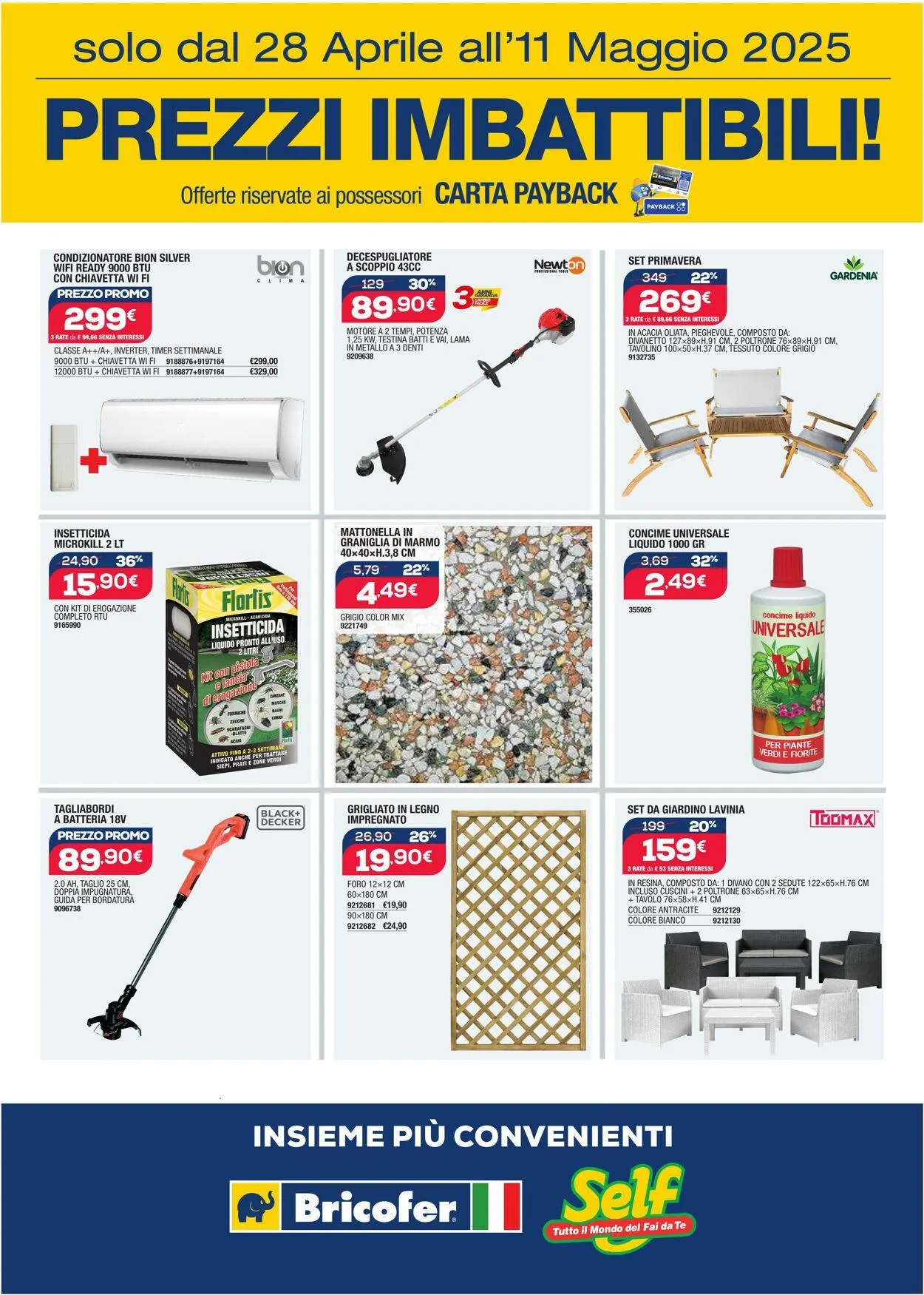 Bricofer - Modica Volantino attuale da 28 maggio a 11 giugno di 2025 - Pagina del volantino 1