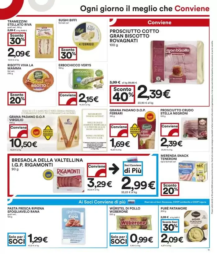 RISPARMIO da 22 aprile a 30 aprile di 2025 - Pagina del volantino 13