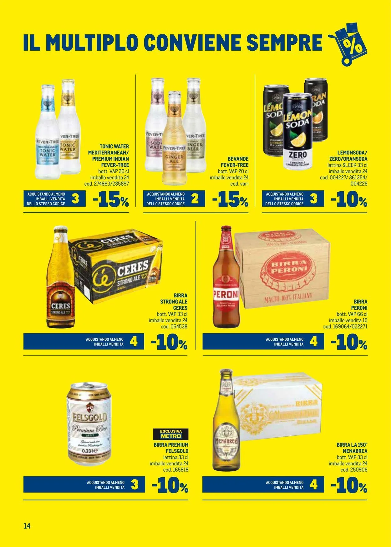 Metro Volantino attuale da 8 ottobre a 22 ottobre di 2025 - Pagina del volantino 14