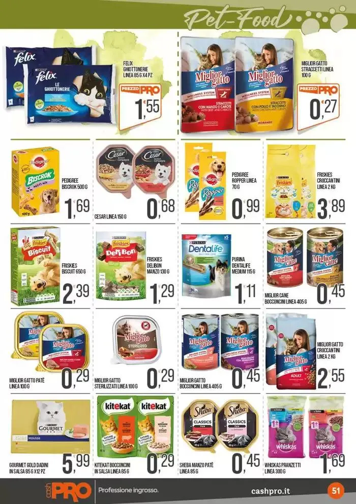 Scegli la qualita risparmia con noi! da 28 ottobre a 10 novembre di 2024 - Pagina del volantino 51