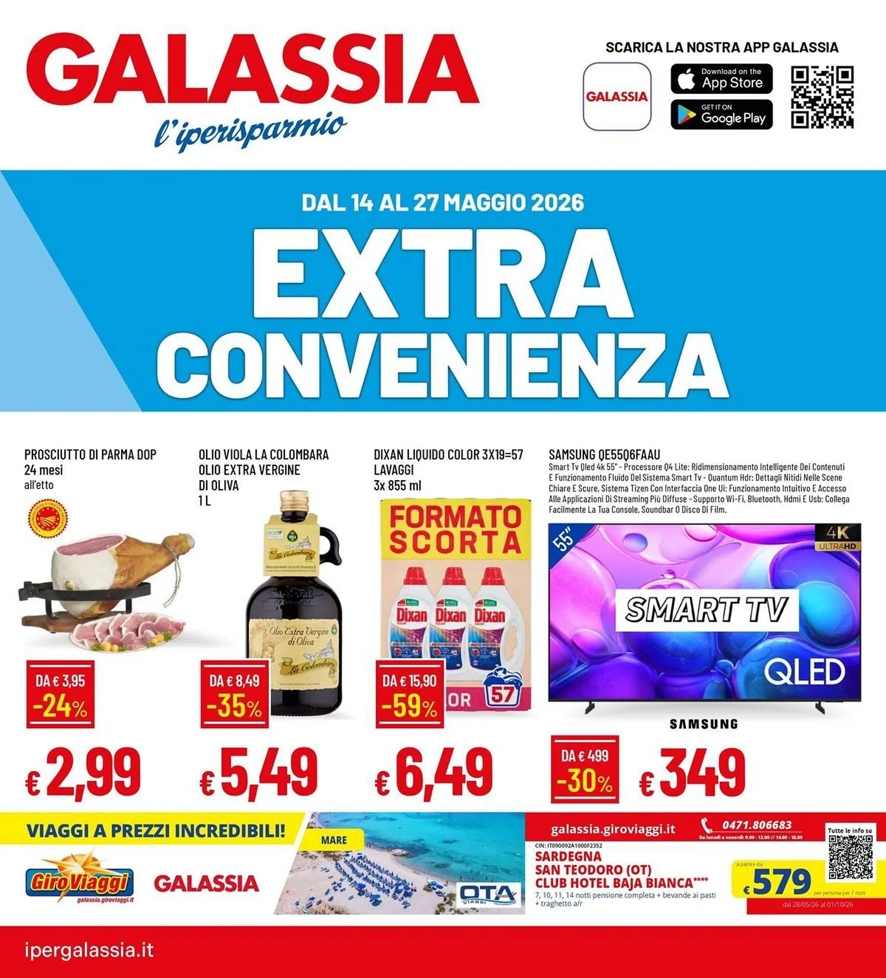 Volantino Galassia da 14 maggio a 27 maggio di 2026 - Pagina del volantino 1
