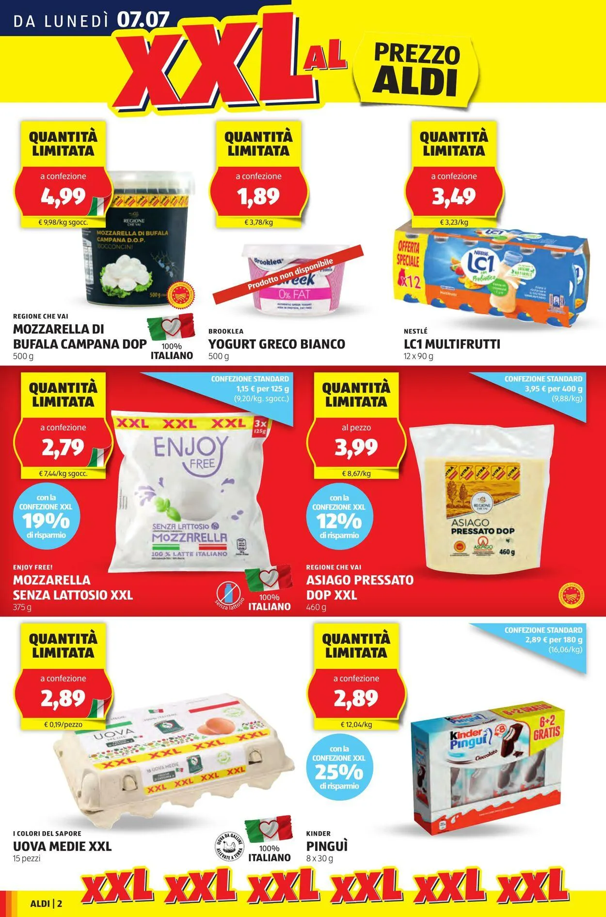 Aldi Volantino attuale da 7 luglio a 13 luglio di 2025 - Pagina del volantino 2