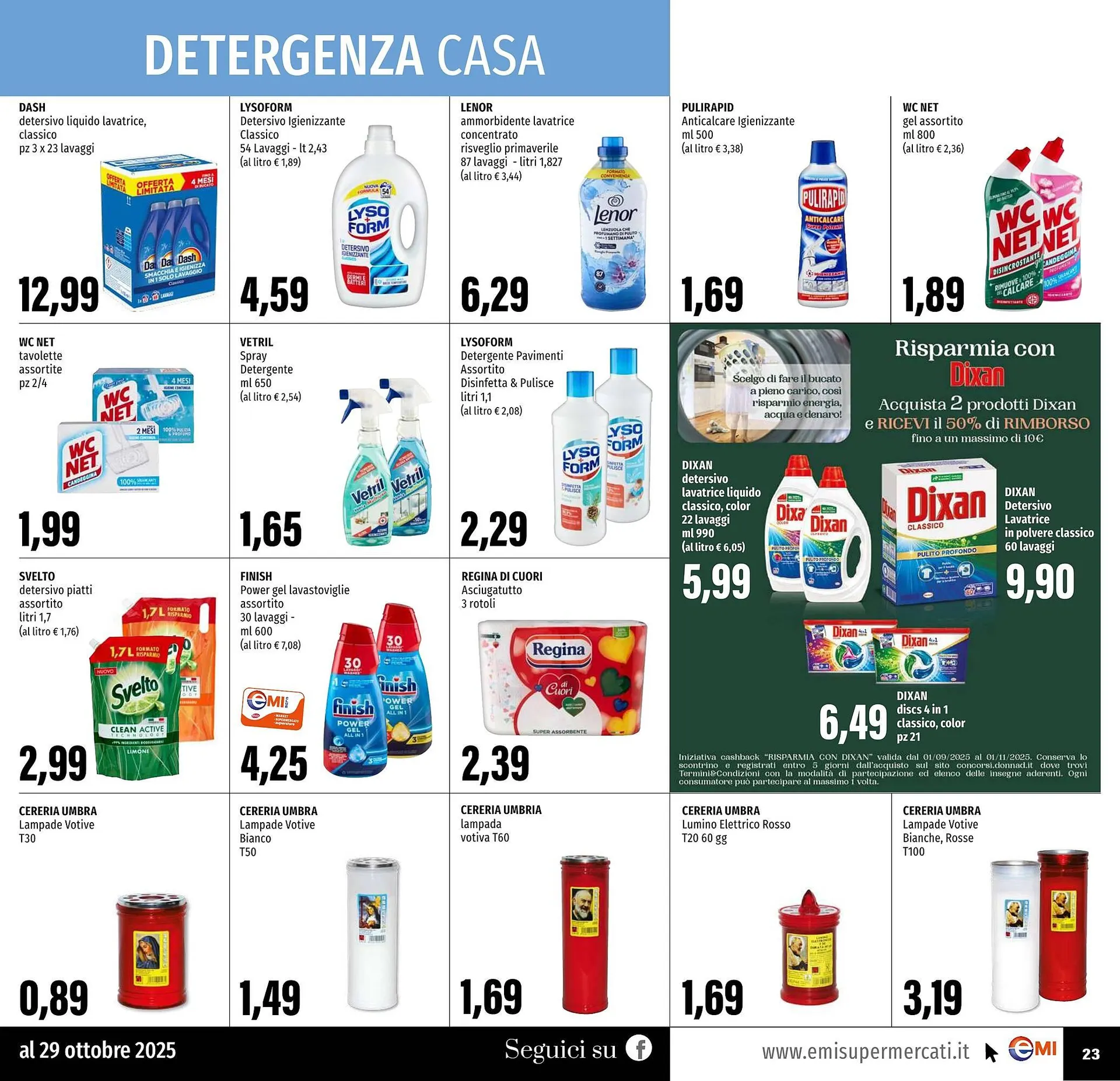 Volantino Emi Supermercati da 16 ottobre a 29 ottobre di 2025 - Pagina del volantino 23