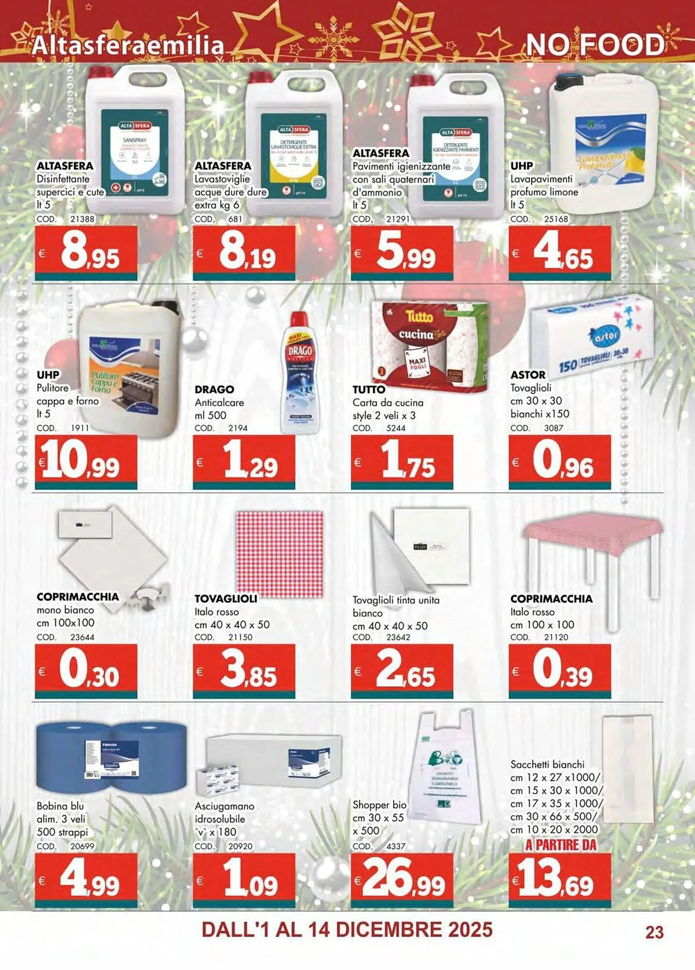 Volantino Altasfera da 1 dicembre a 14 dicembre di 2025 - Pagina del volantino 23