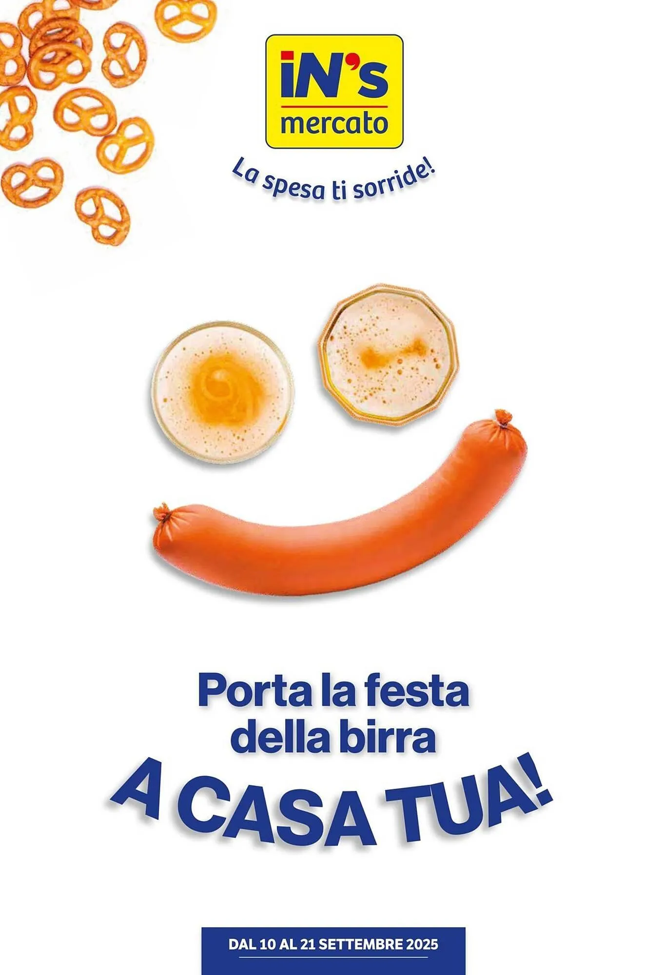 Volantino In'S Mercato da 10 settembre a 21 settembre di 2025 - Pagina del volantino 1
