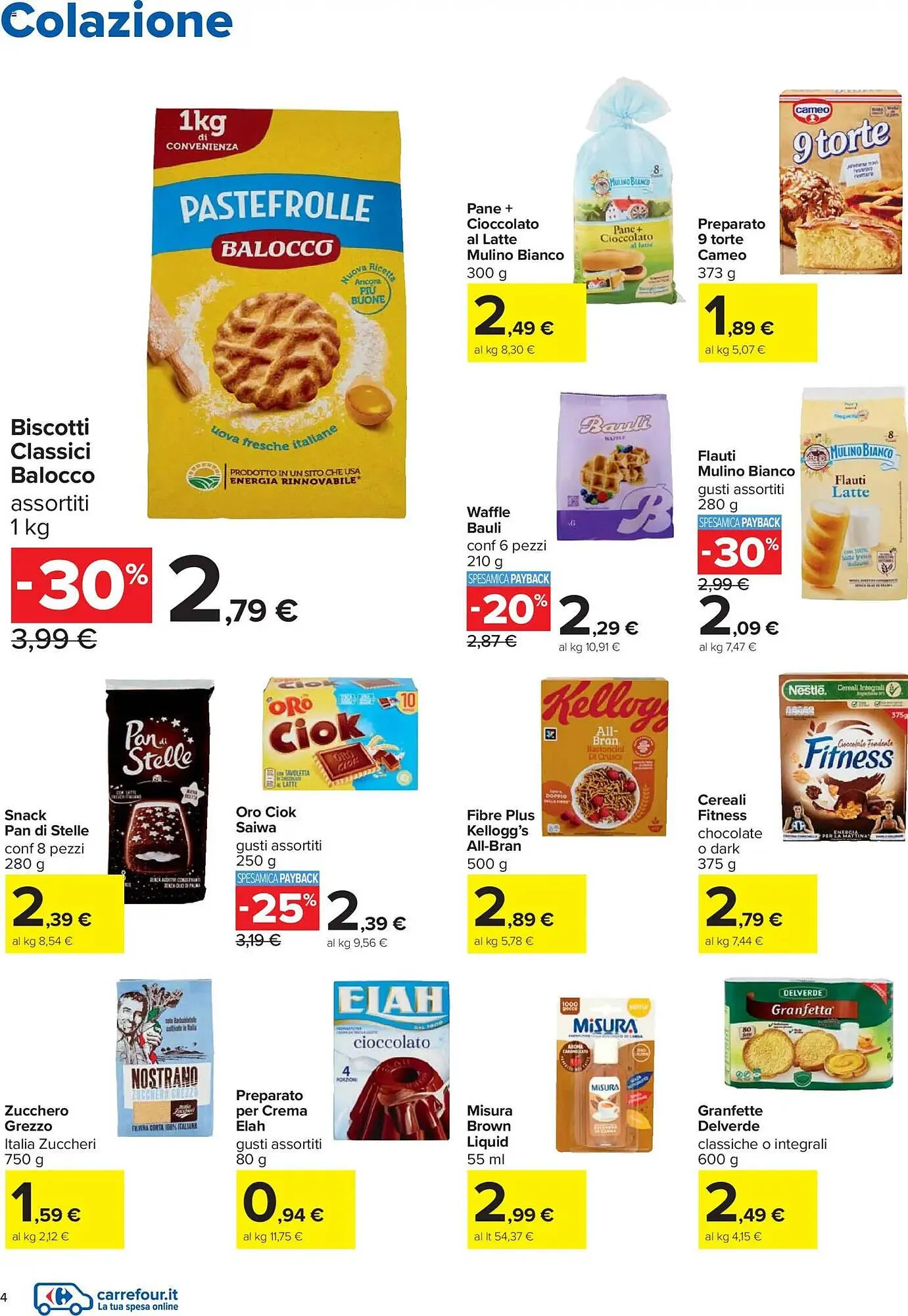 Volantino Carrefour Iper da 30 ottobre a 18 novembre di 2025 - Pagina del volantino 4