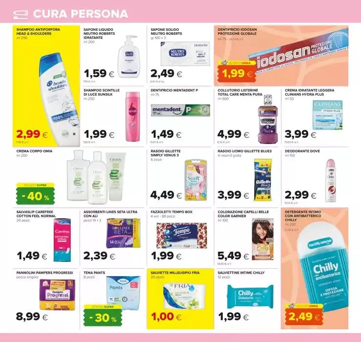 Sottocosto grandi marche da 27 marzo a 8 aprile di 2025 - Pagina del volantino 22