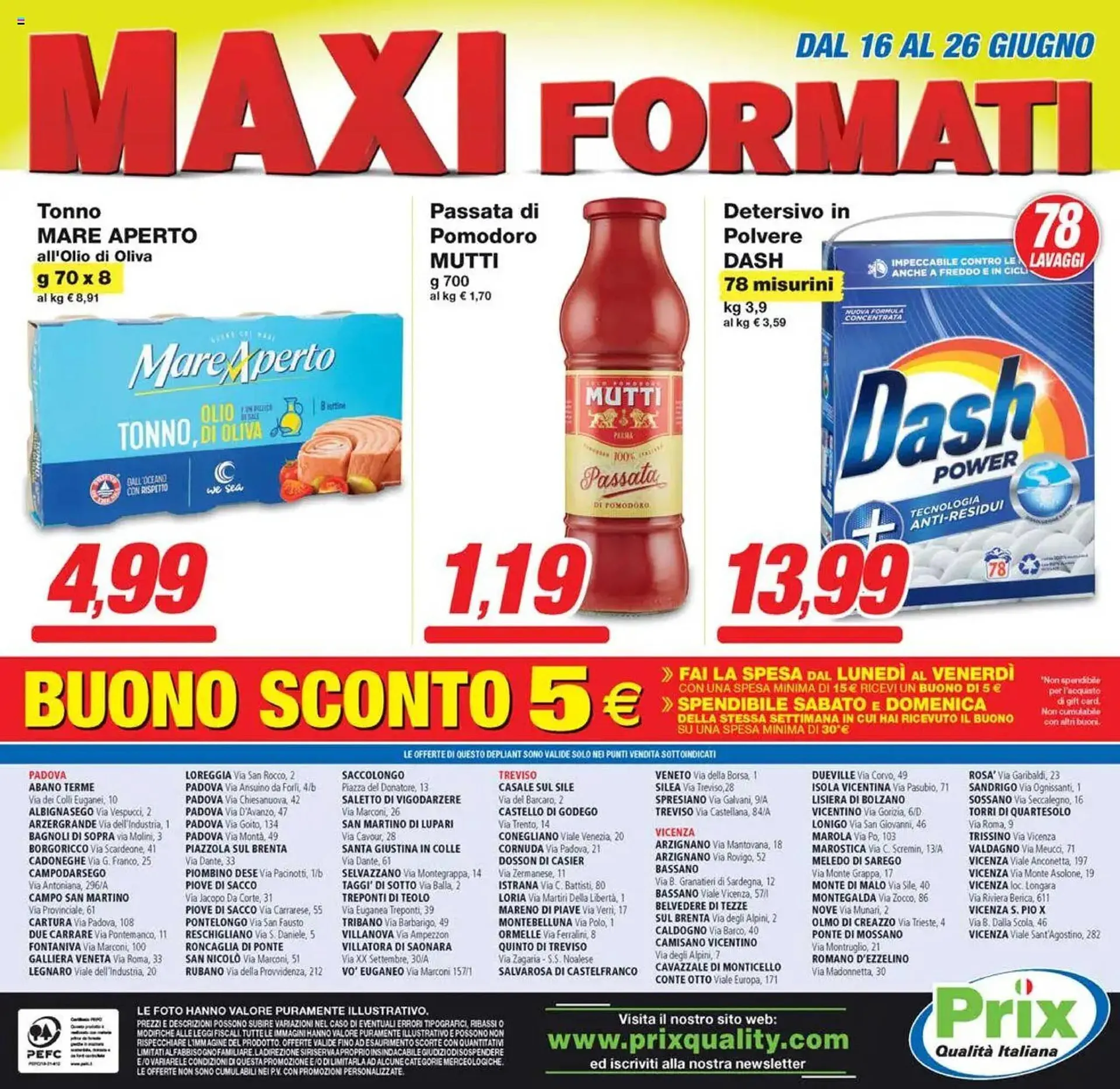Volantino Prix Quality da 16 giugno a 26 giugno di 2025 - Pagina del volantino 16