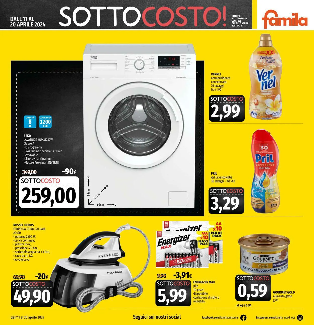 Famila Volantino attuale da 11 aprile a 24 aprile di 2024 - Pagina del volantino 4