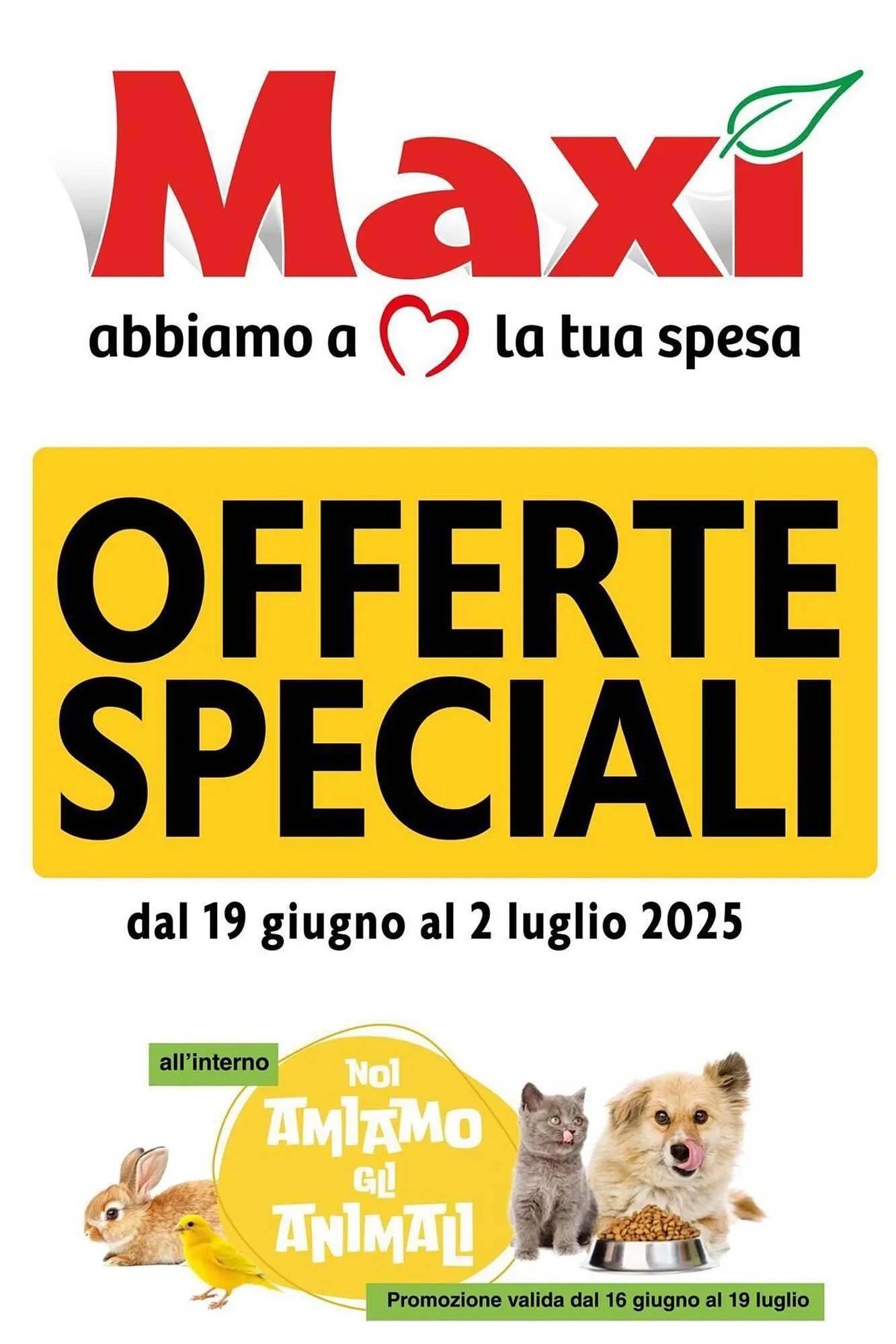 Volantino Maxi Supermercati - 1