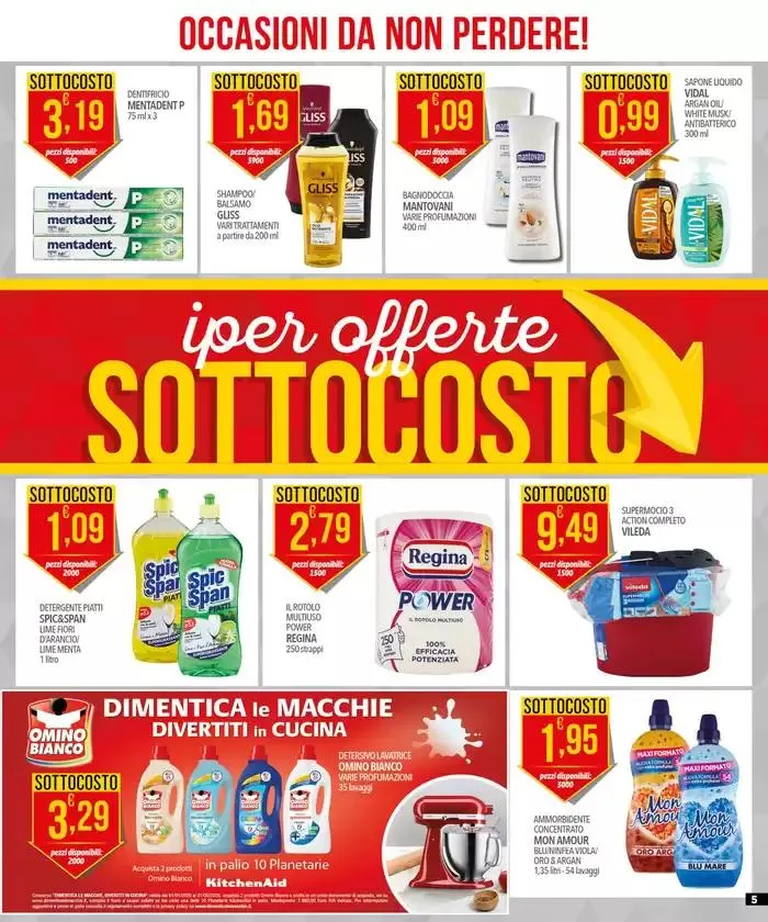 Iper offerte sottocosto da 4 marzo a 13 marzo di 2025 - Pagina del volantino 5