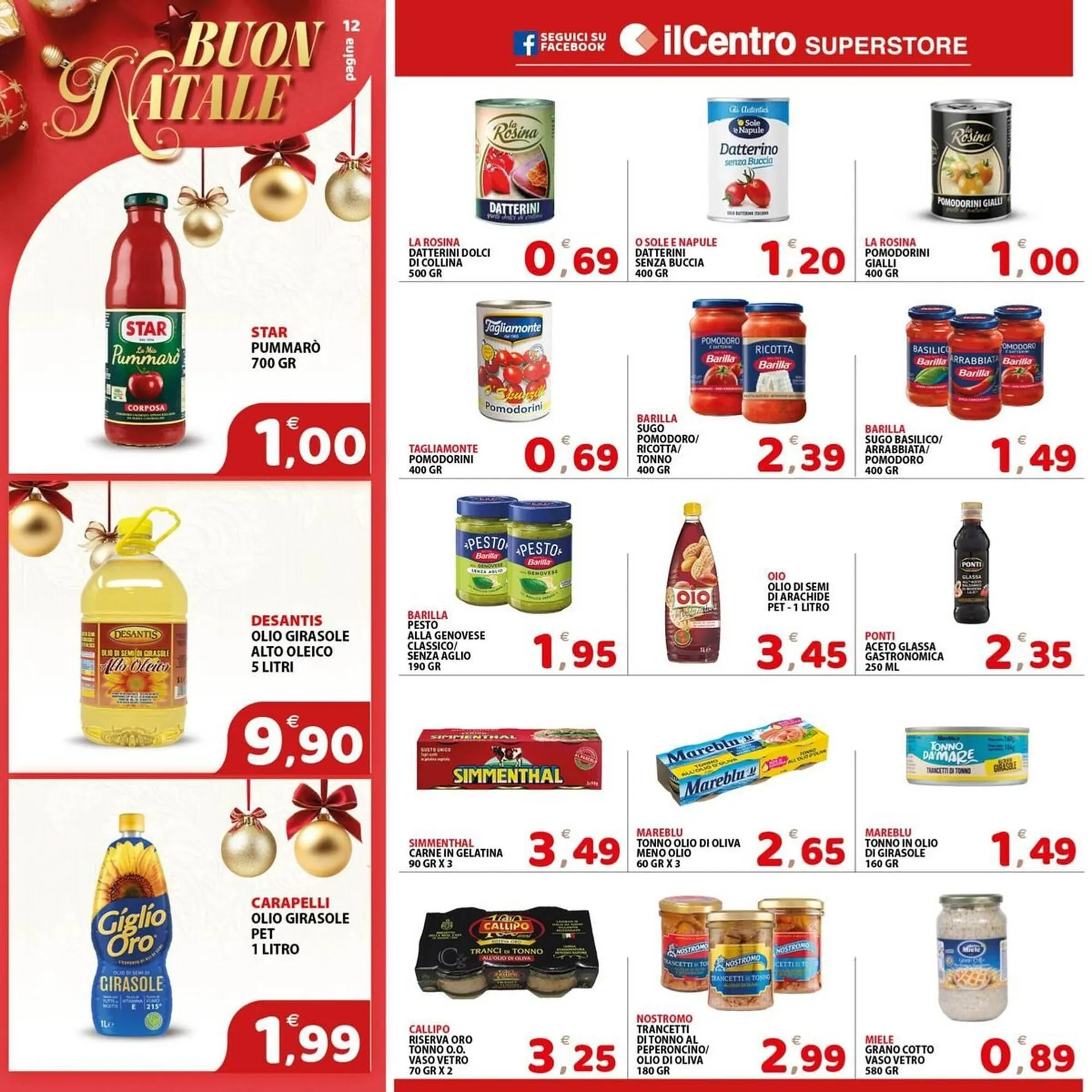 Volantino Il Centro Superstore da 10 dicembre a 24 dicembre di 2025 - Pagina del volantino 12
