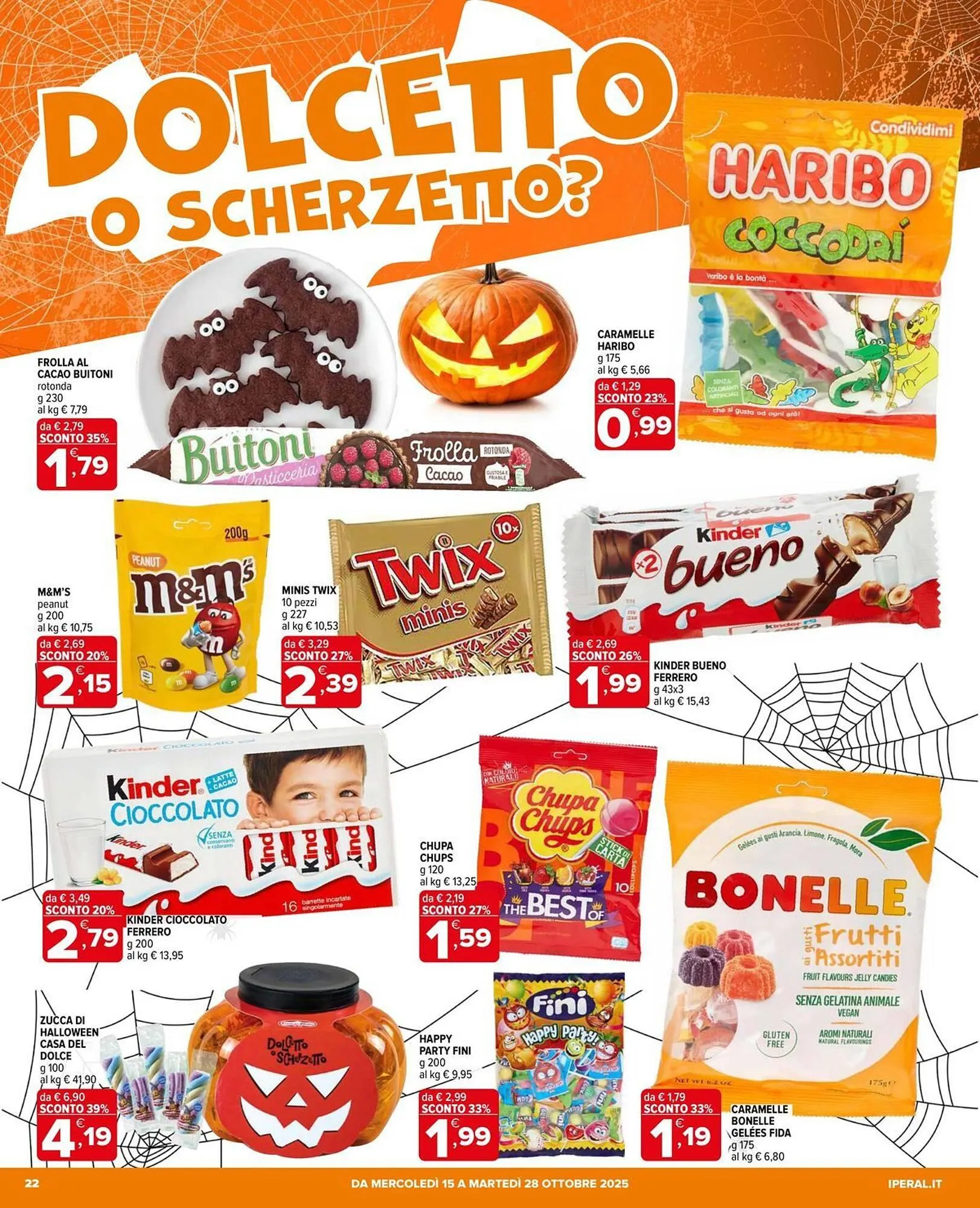 Volantino Iperal da 15 ottobre a 28 ottobre di 2025 - Pagina del volantino 22