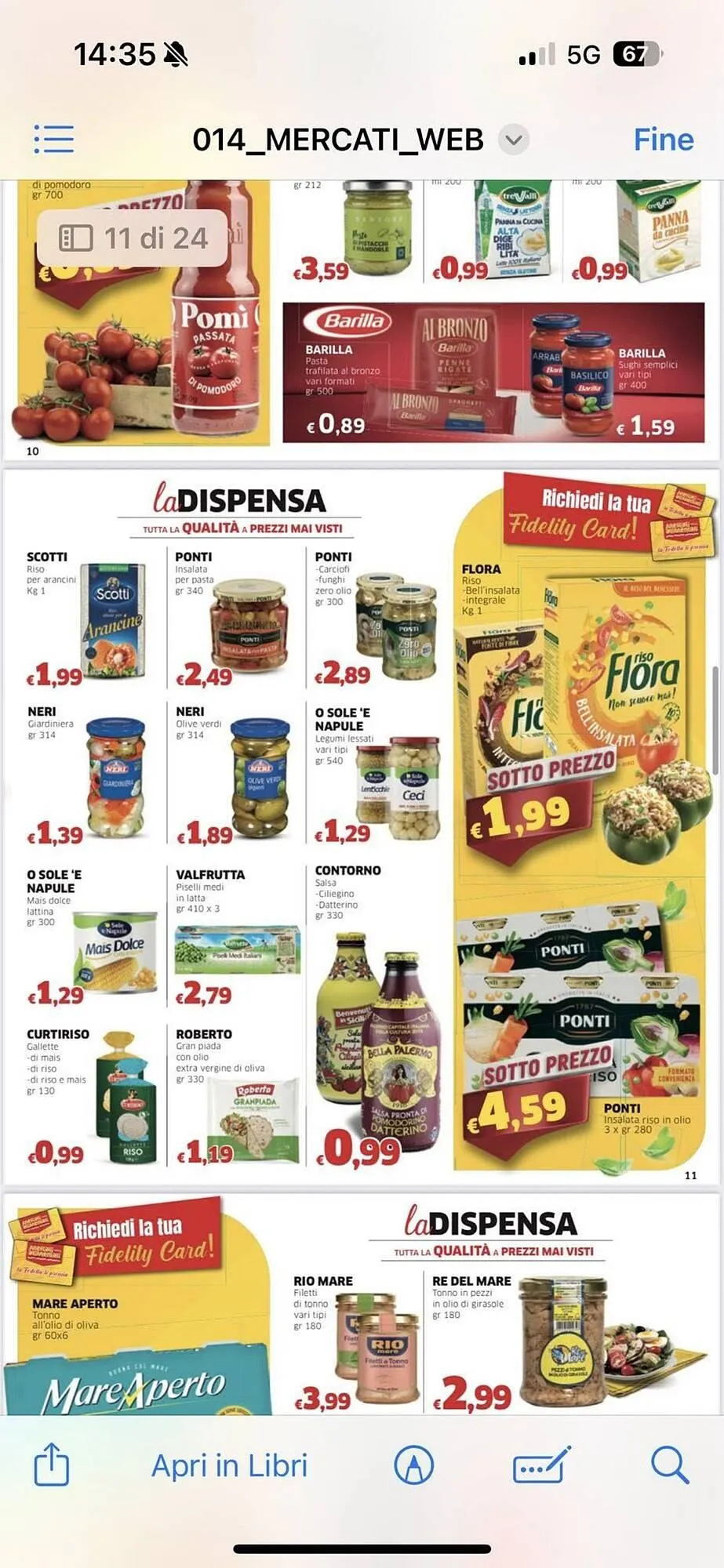 Volantino Mercati Alimentari da 5 giugno a 18 giugno di 2025 - Pagina del volantino 11