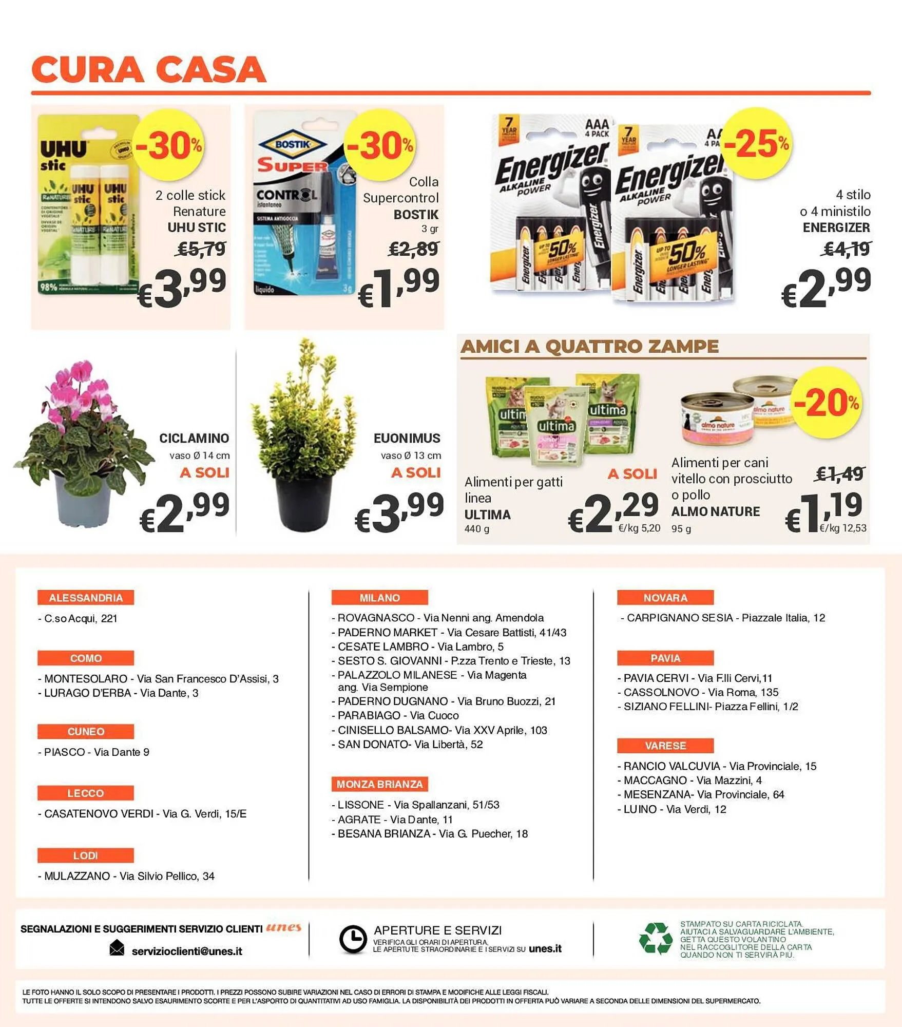Volantino Unes da 6 settembre a 19 settembre di 2023 - Pagina del volantino 8