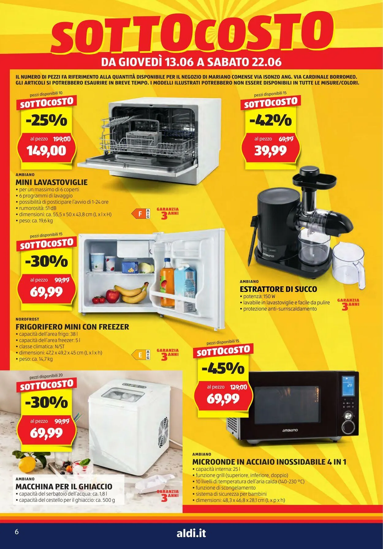 Aldi Volantino attuale da 9 giugno a 23 giugno di 2024 - Pagina del volantino 6