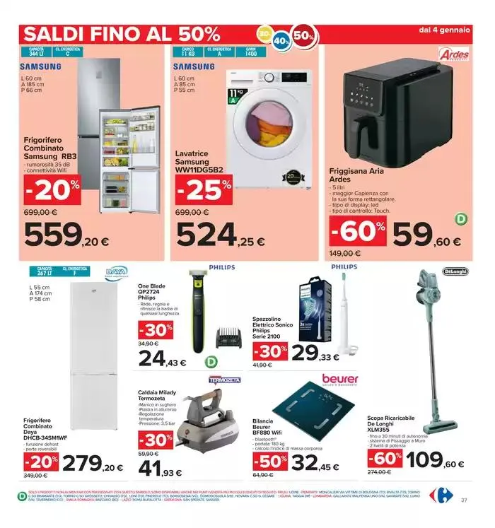 1+1 gratis da 3 gennaio a 15 gennaio di 2025 - Pagina del volantino 37