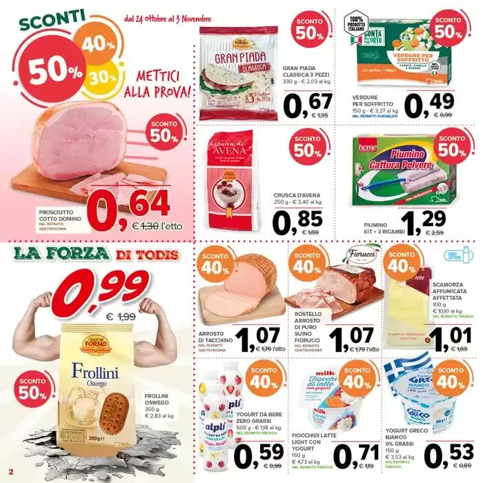 Sconti 30%40%50% da 24 ottobre a 3 novembre di 2024 - Pagina del volantino 2