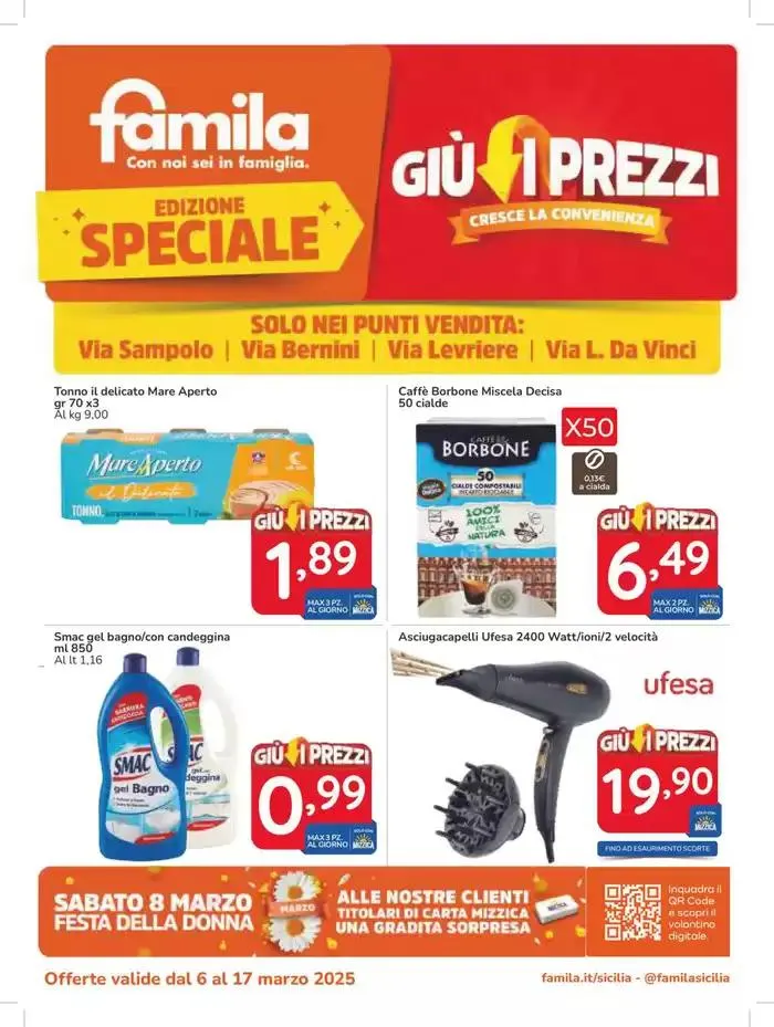 Giù i prezzi da 6 marzo a 17 marzo di 2025 - Pagina del volantino 1