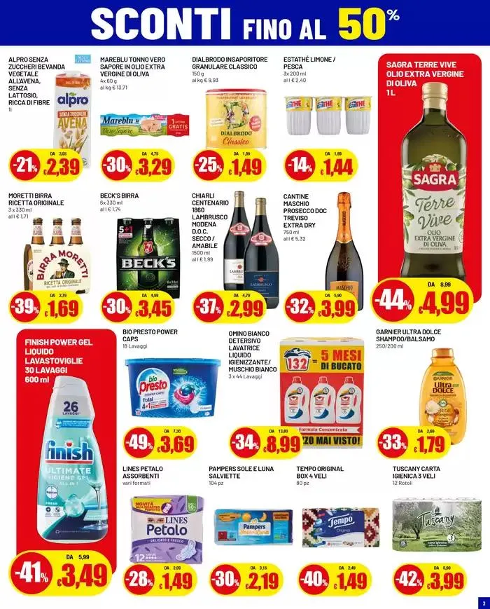 Sconti fino al 50% da 8 maggio a 21 maggio di 2025 - Pagina del volantino 3