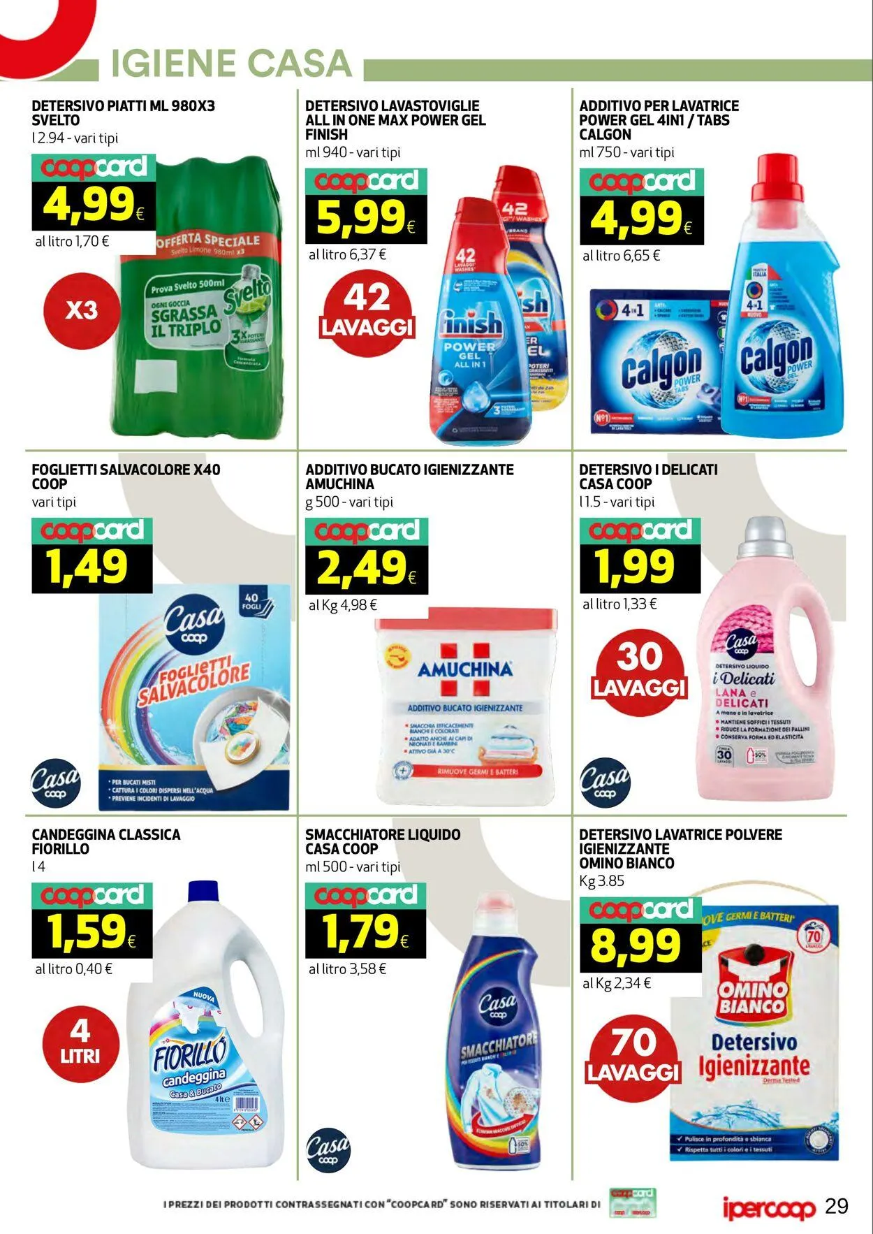 Coop Volantino attuale da 19 novembre a 27 novembre di 2025 - Pagina del volantino 34