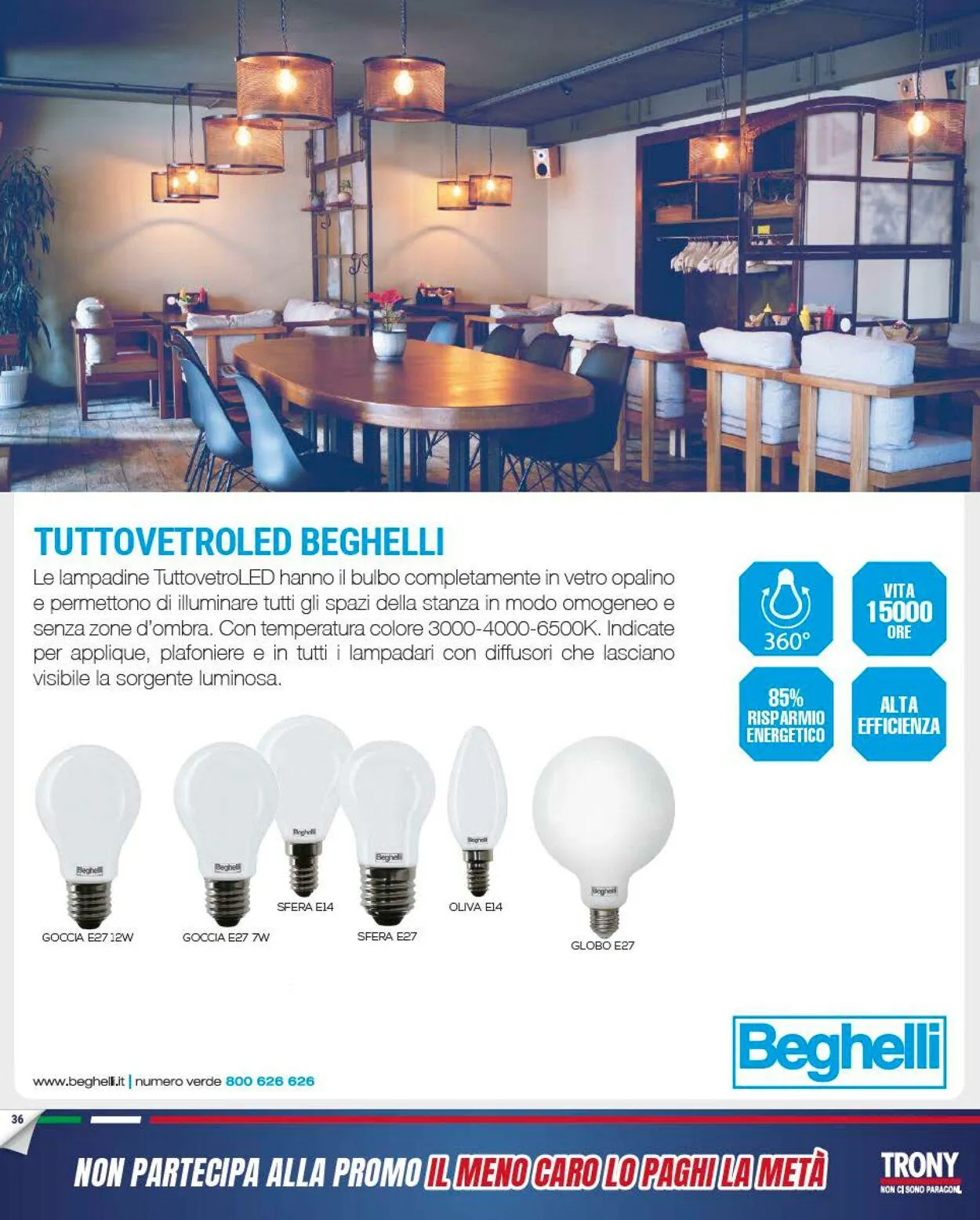 Trony - Palermo Volantino attuale da 30 novembre a 24 dicembre di 2023 - Pagina del volantino 36