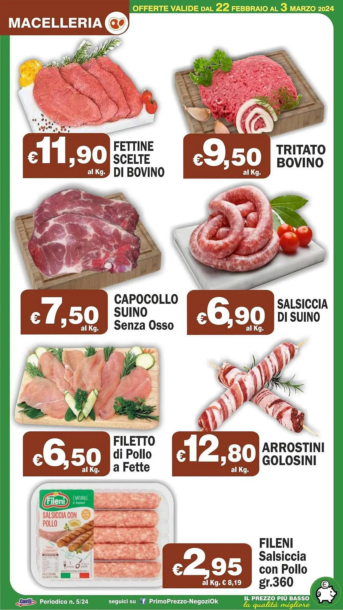 Volantino Primo Prezzo da 22 febbraio a 3 marzo di 2024 - Pagina del volantino 30