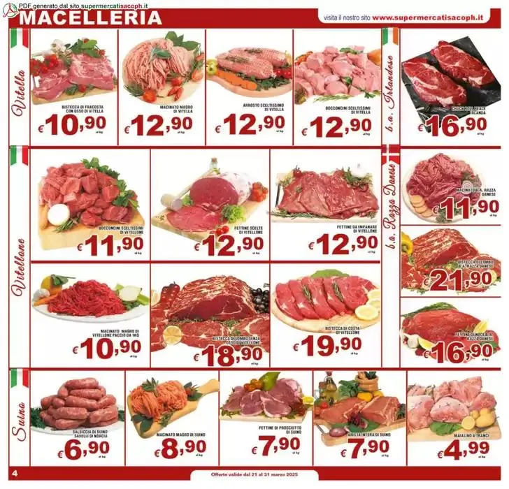 Offerte grandiose da 21 marzo a 31 marzo di 2025 - Pagina del volantino 4