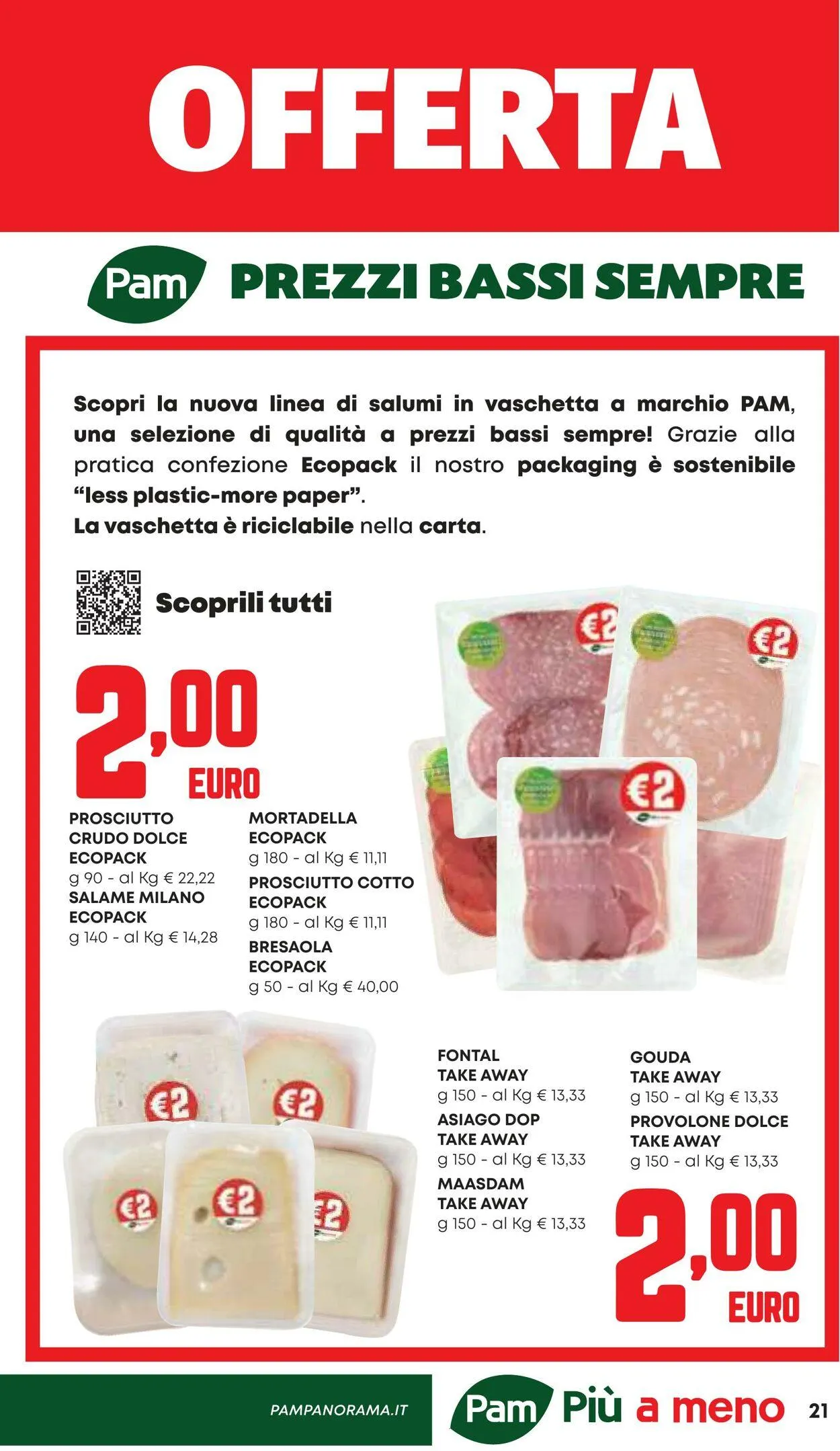 Pam Panorama Volantino attuale da 17 luglio a 31 luglio di 2025 - Pagina del volantino 21