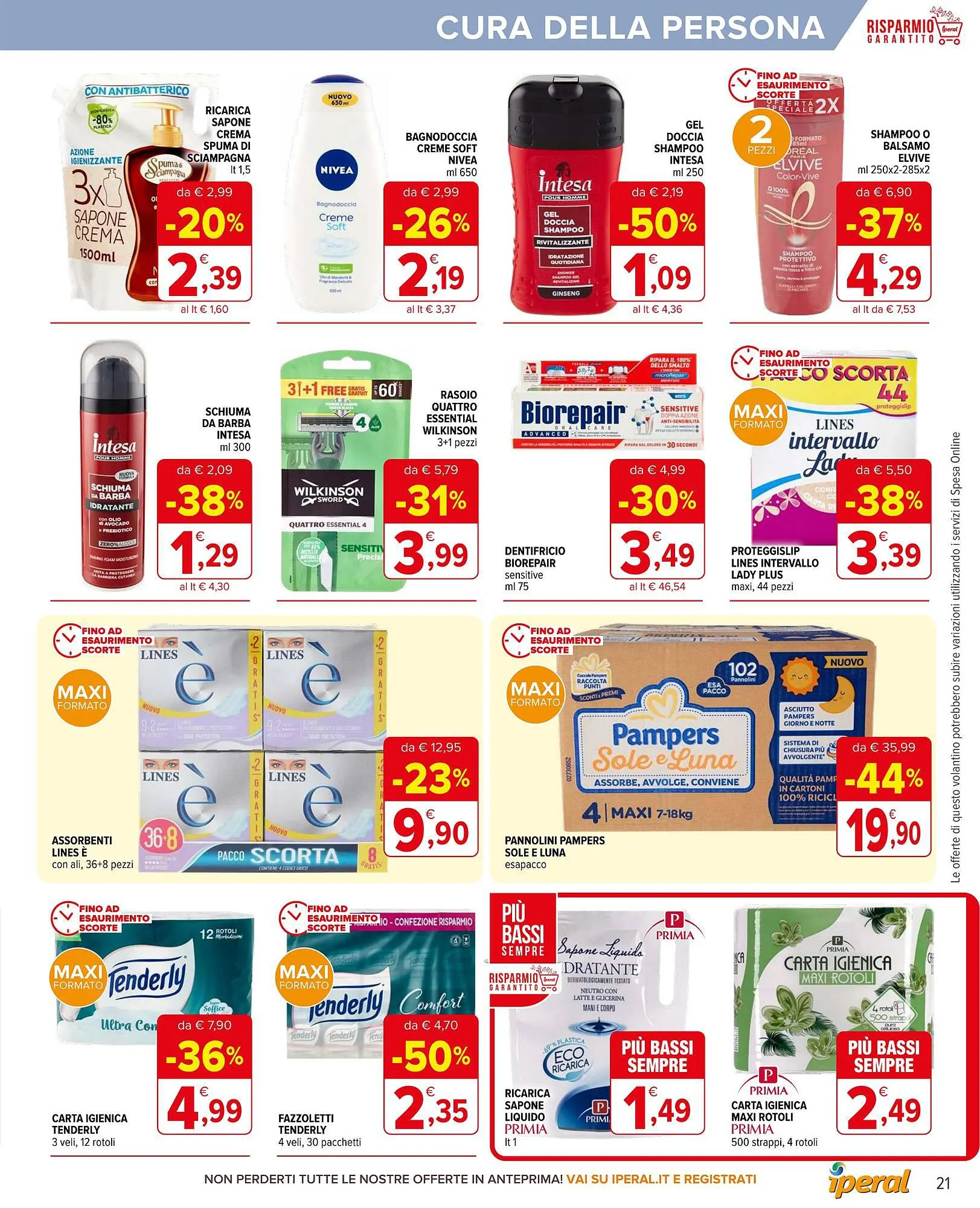 Volantino Iperal da 3 aprile a 16 aprile di 2024 - Pagina del volantino 21