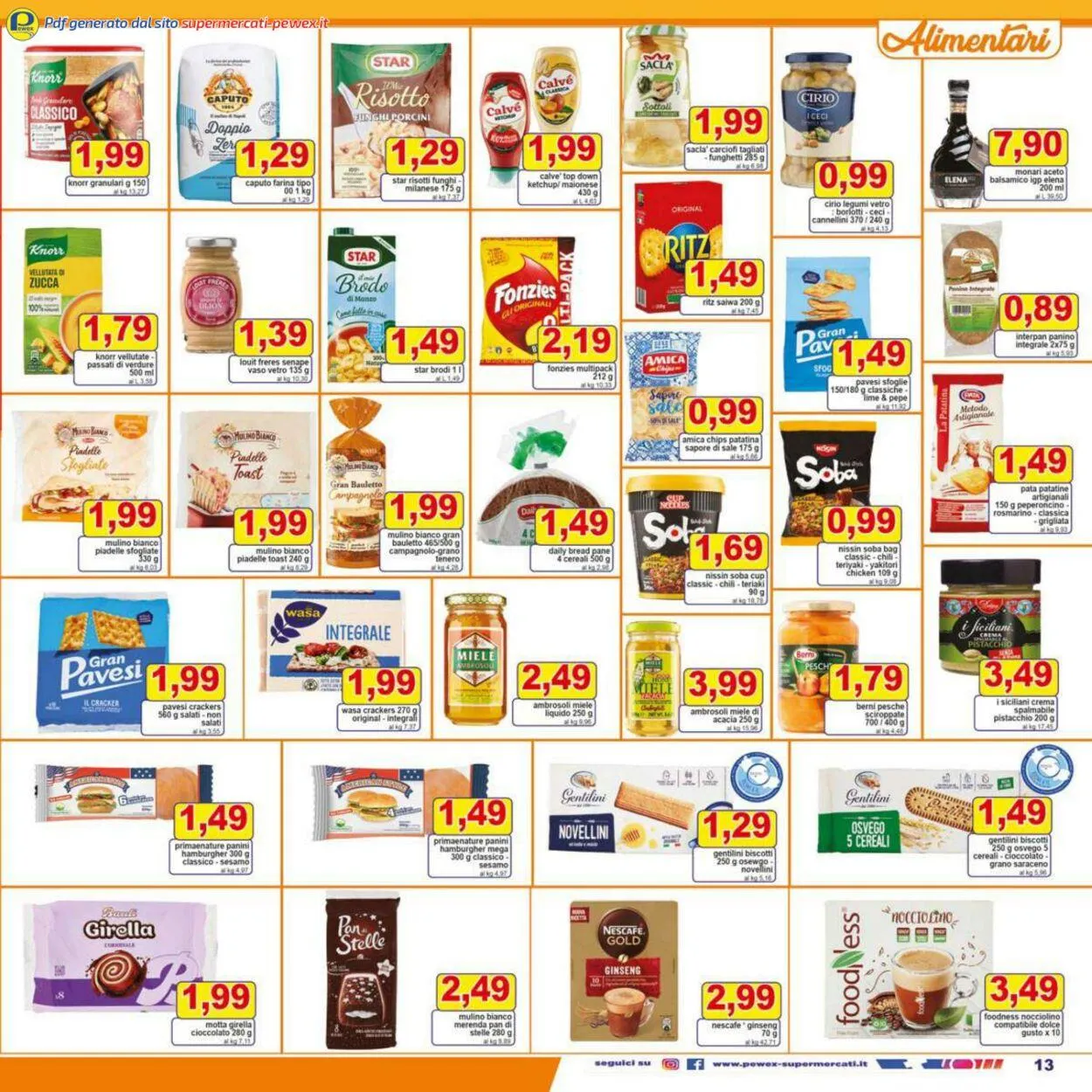 Pewex Volantino attuale da 27 novembre a 5 dicembre di 2025 - Pagina del volantino 13