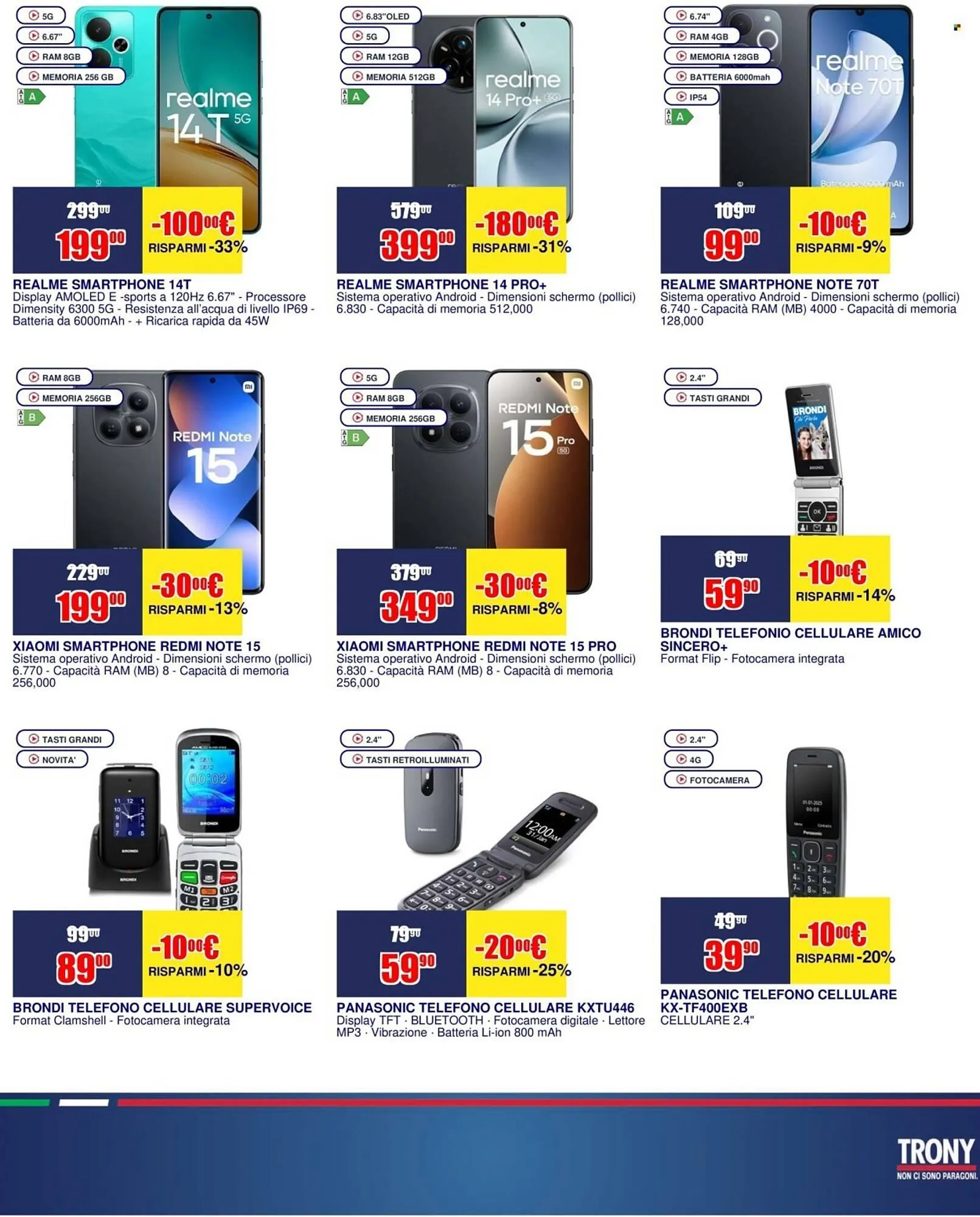 Volantino Trony da 16 aprile a 27 aprile di 2026 - Pagina del volantino 15