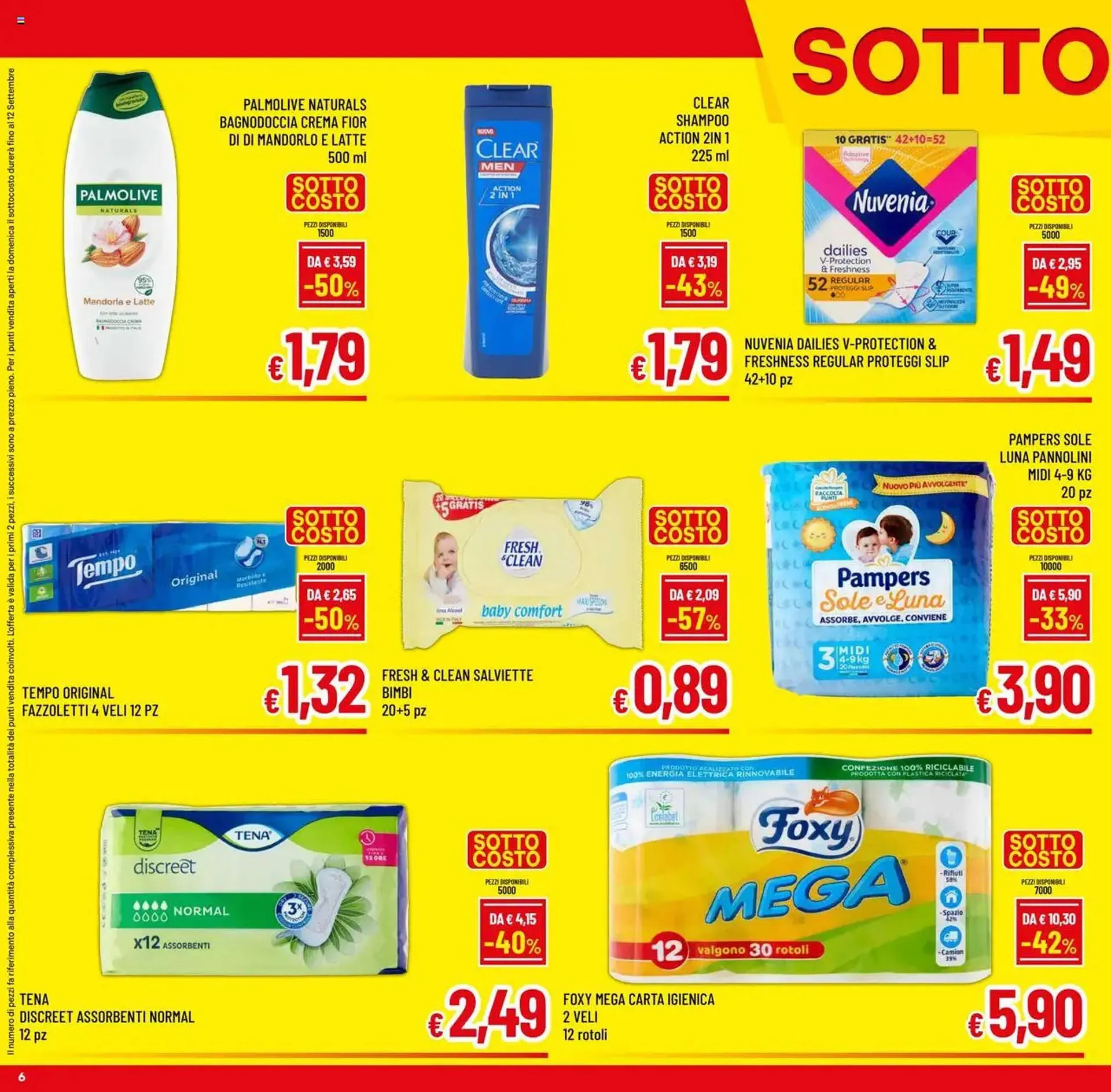 Volantino A&O da 3 settembre a 13 settembre di 2025 - Pagina del volantino 6