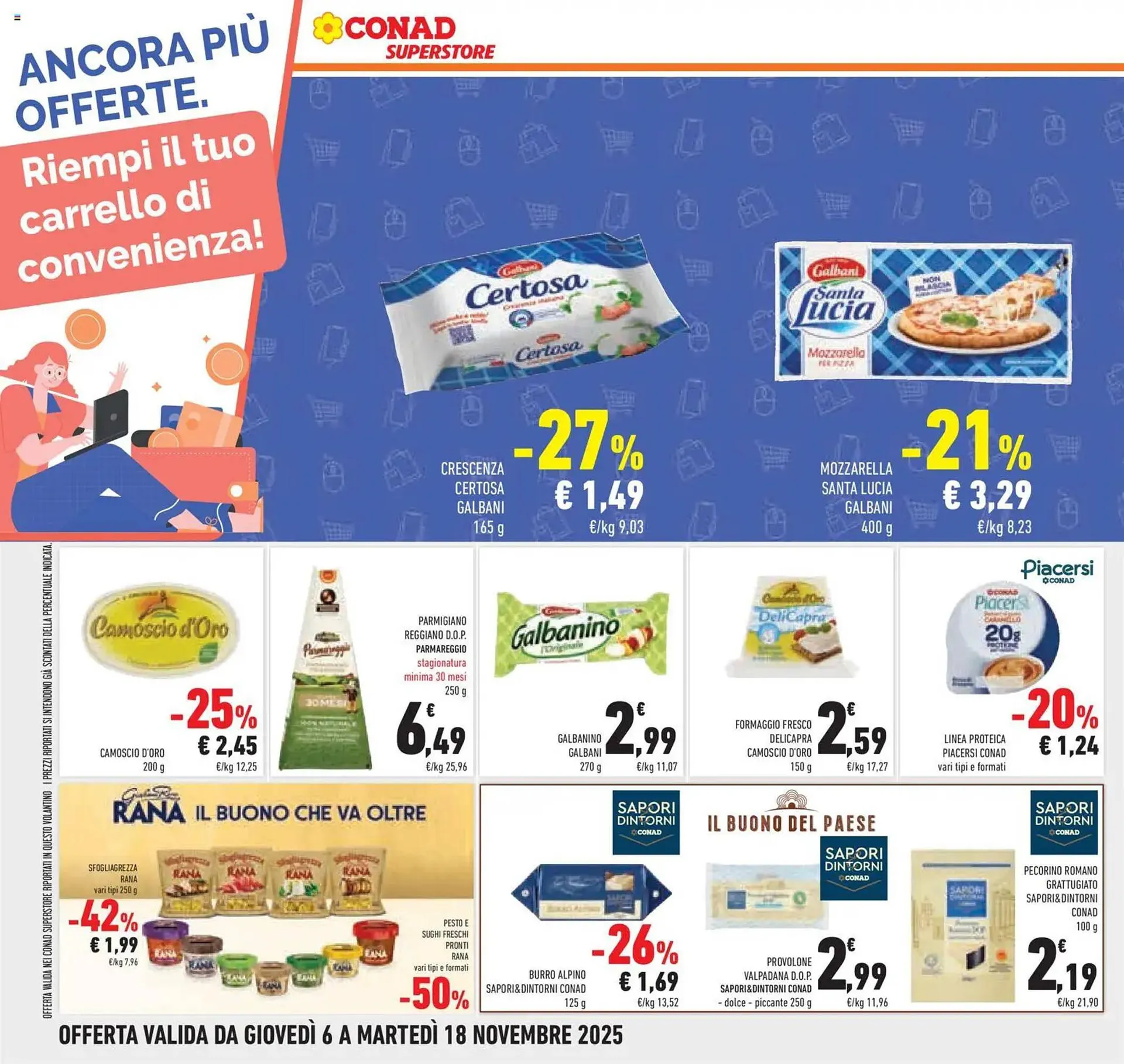 Volantino Conad da 6 novembre a 15 novembre di 2025 - Pagina del volantino 38