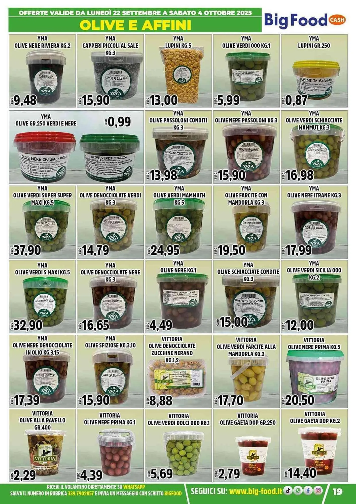 Volantino Big Food da 22 settembre a 4 ottobre di 2025 - Pagina del volantino 19