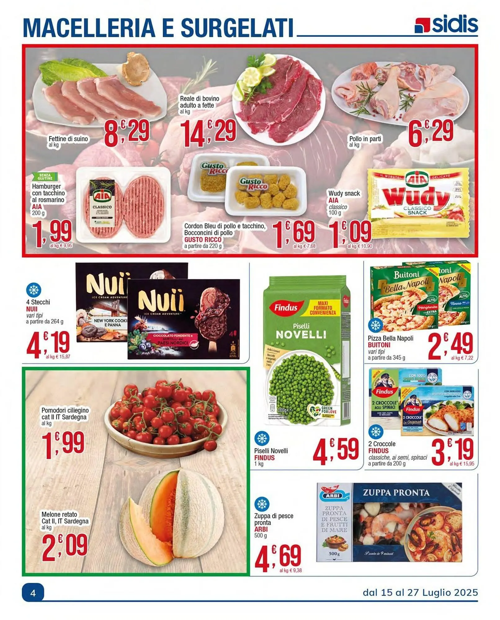 Volantino Sidis da 15 luglio a 27 luglio di 2025 - Pagina del volantino 4