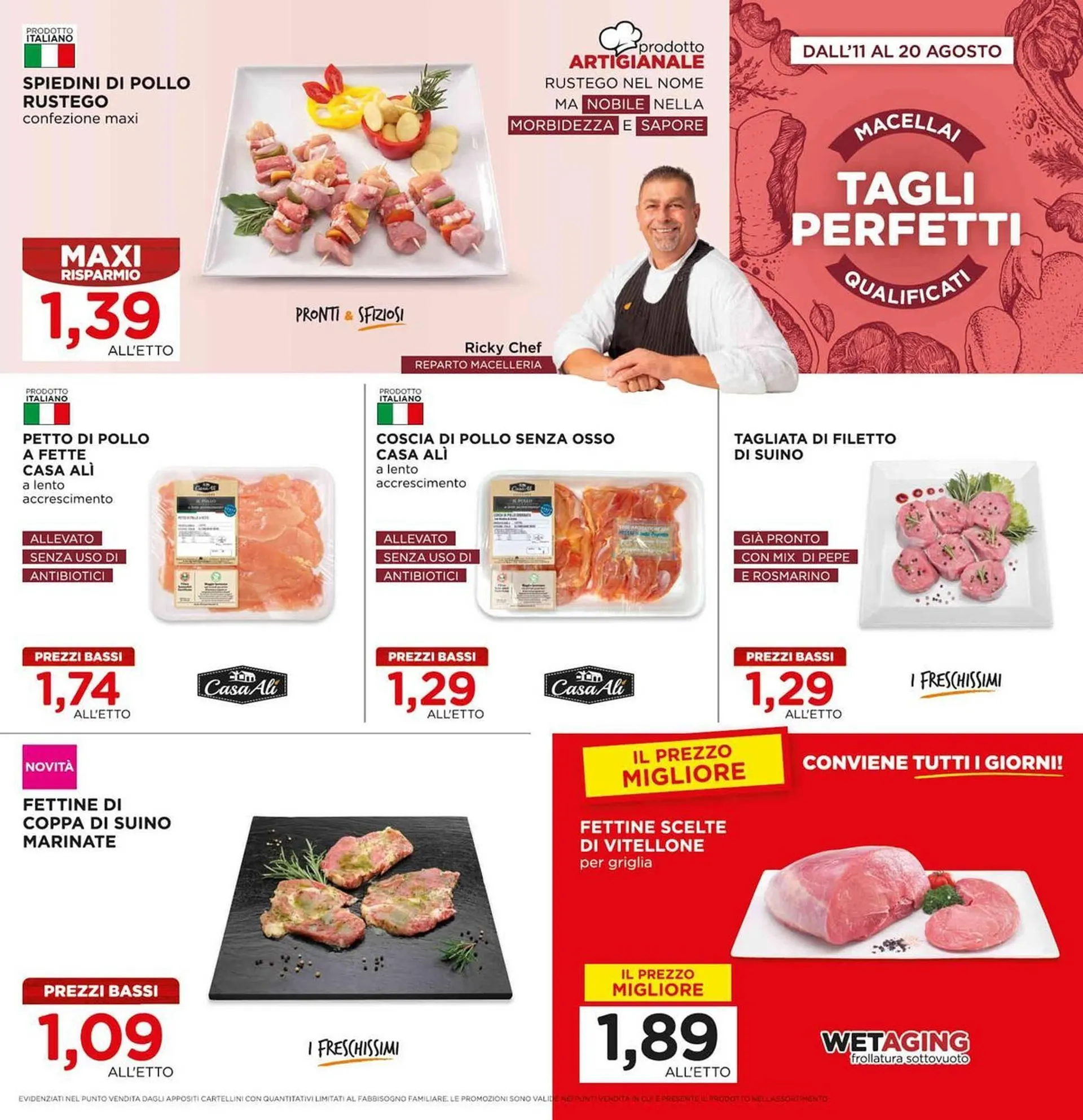 Volantino Alì Supermercati da 31 luglio a 20 agosto di 2025 - Pagina del volantino 9