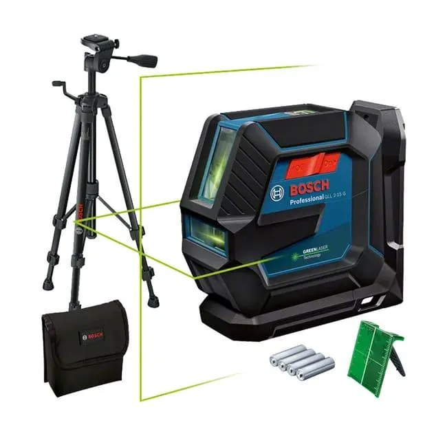 Laser linee GLL 2-15 G + Supporto BT150 BOSCH - 0601063W01